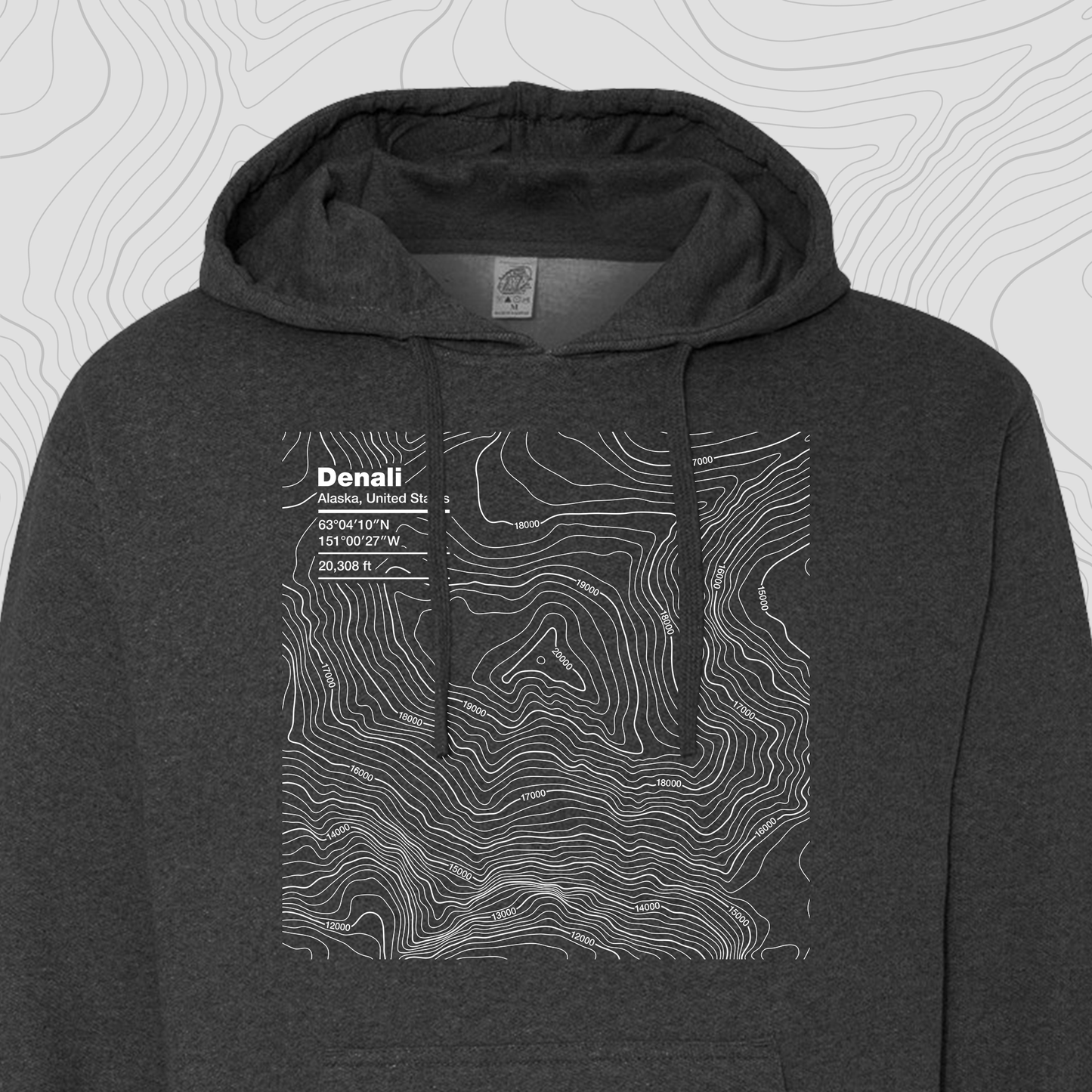 Denali, Alaska - Hooded Sweatshirt
