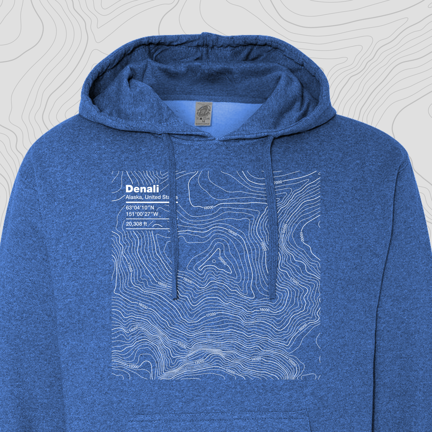Denali, Alaska - Hooded Sweatshirt
