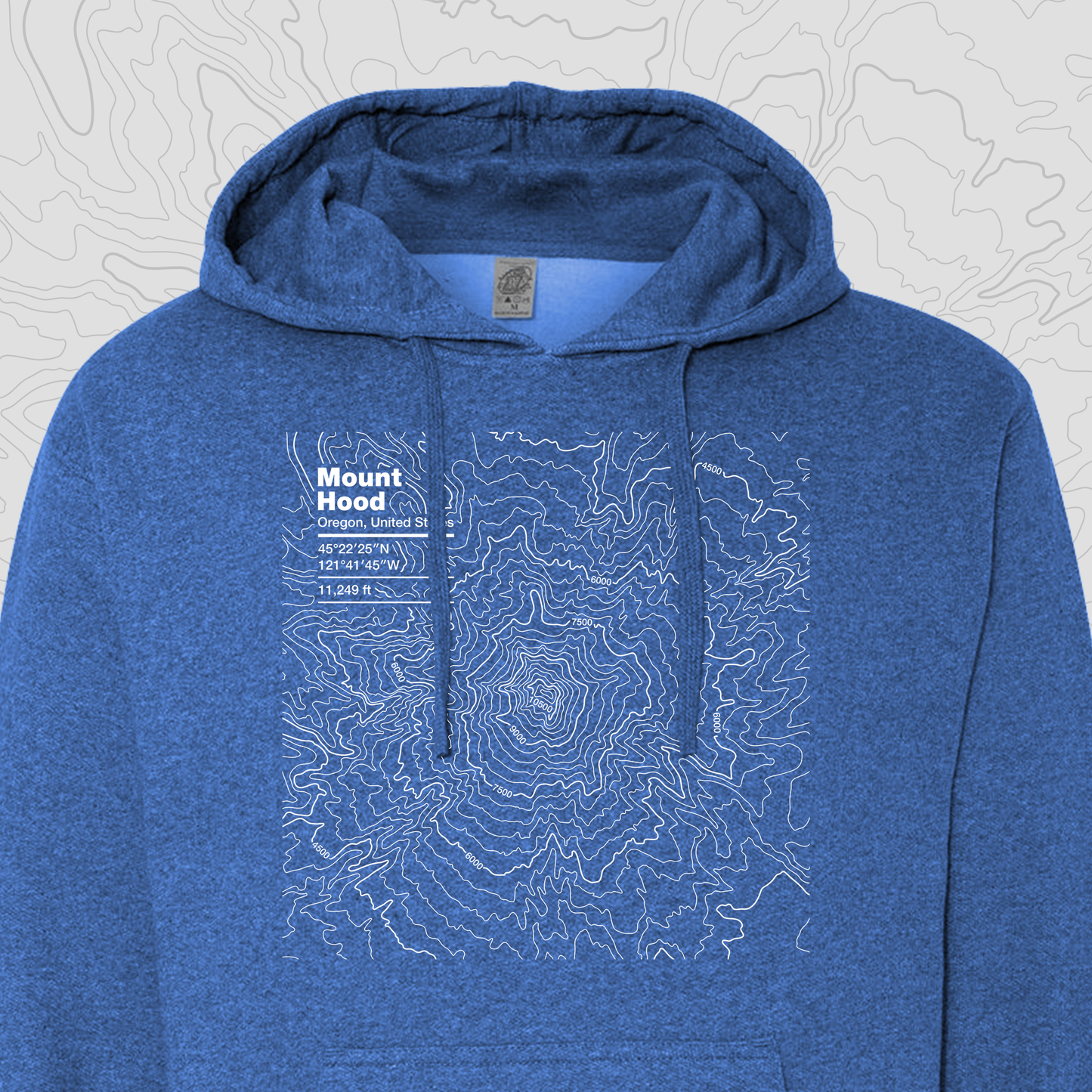 Mount Hood, Oregon - Hooded Sweatshirt