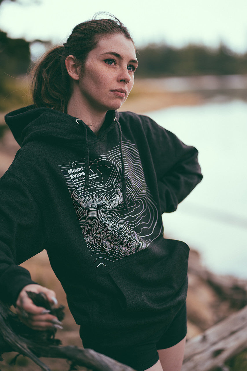 Wheeler Peak, New Mexico - Hooded Sweatshirt