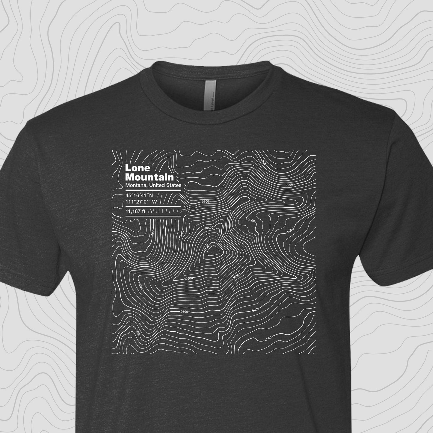 Lone Mountain, Montana - Unisex Tee