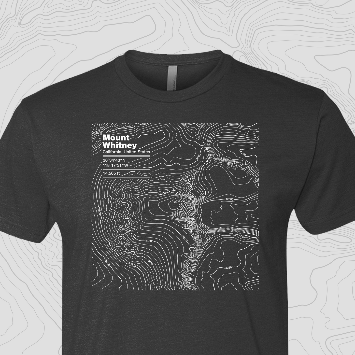 Mount Whitney, California - Unisex Tee