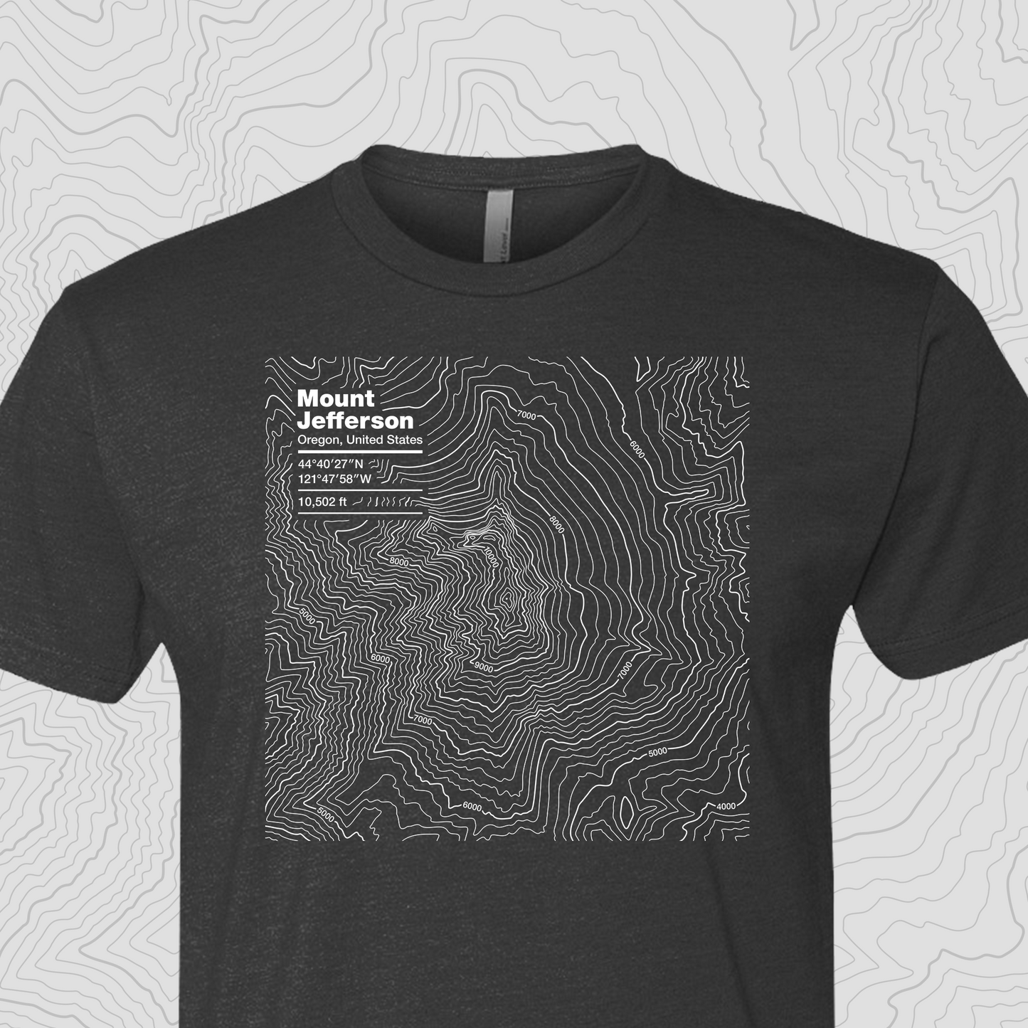 Mount Jefferson, Oregon - Unisex Tee