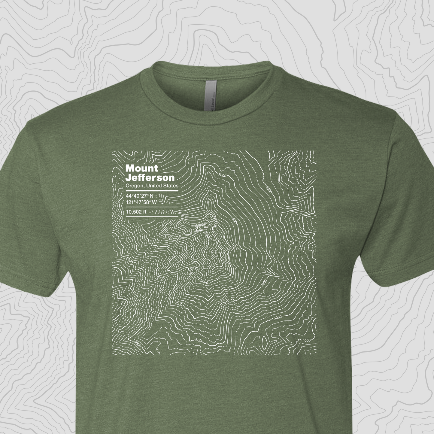 Mount Jefferson, Oregon - Unisex Tee