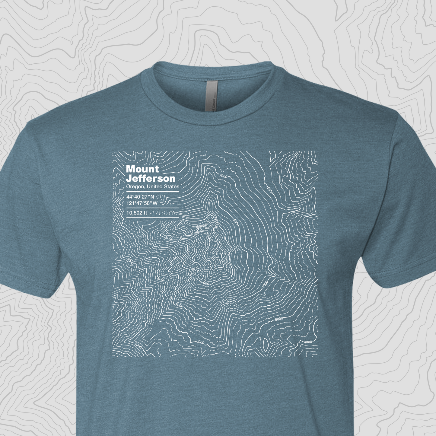 Mount Jefferson, Oregon - Unisex Tee