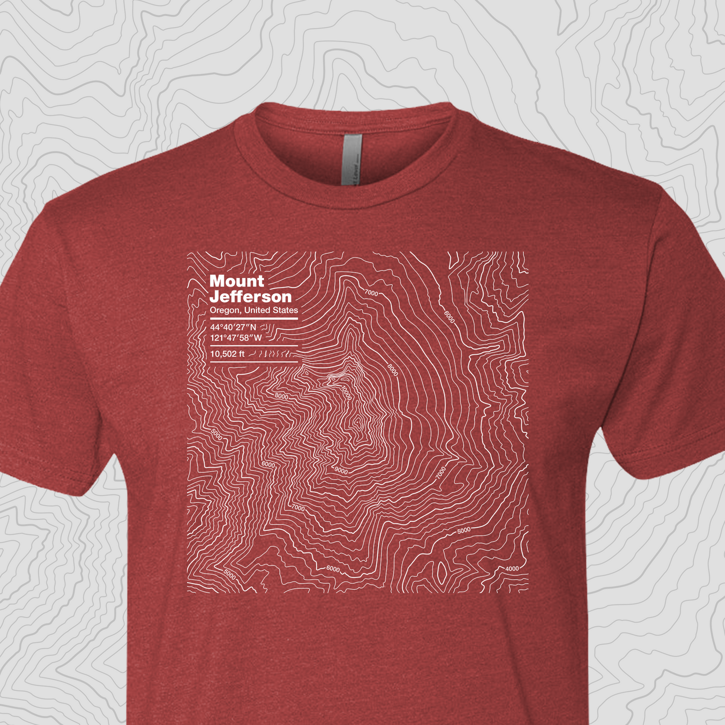Mount Jefferson, Oregon - Unisex Tee