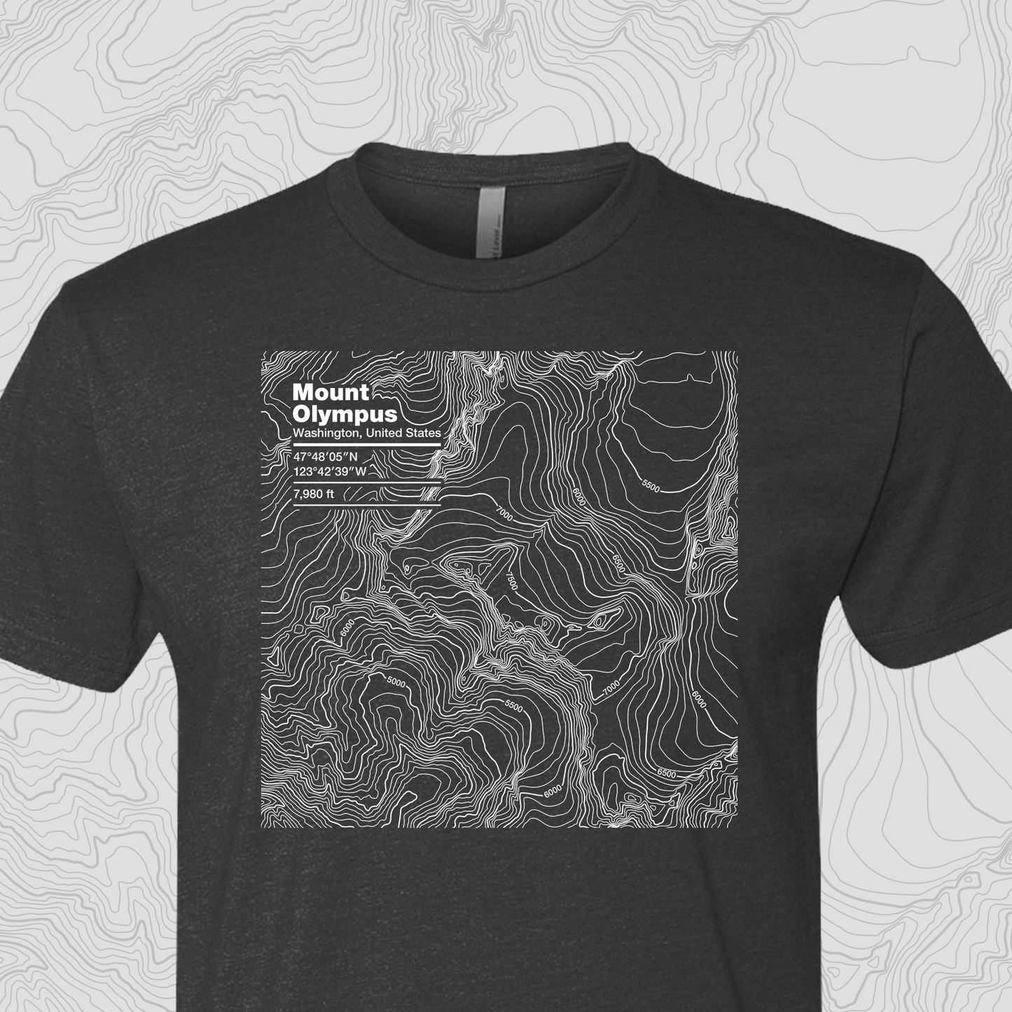 Mount Olympus, Washington - Unisex Tee