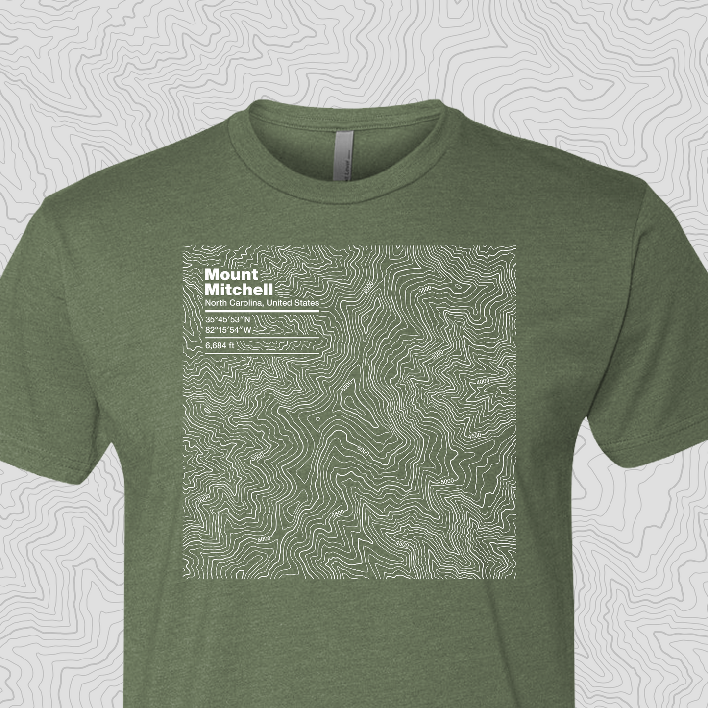 Mount Mitchell, North Carolina - Unisex Tee