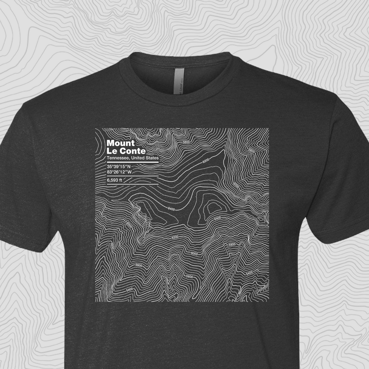 Mount Le Conte, Tennessee - Unisex Tee
