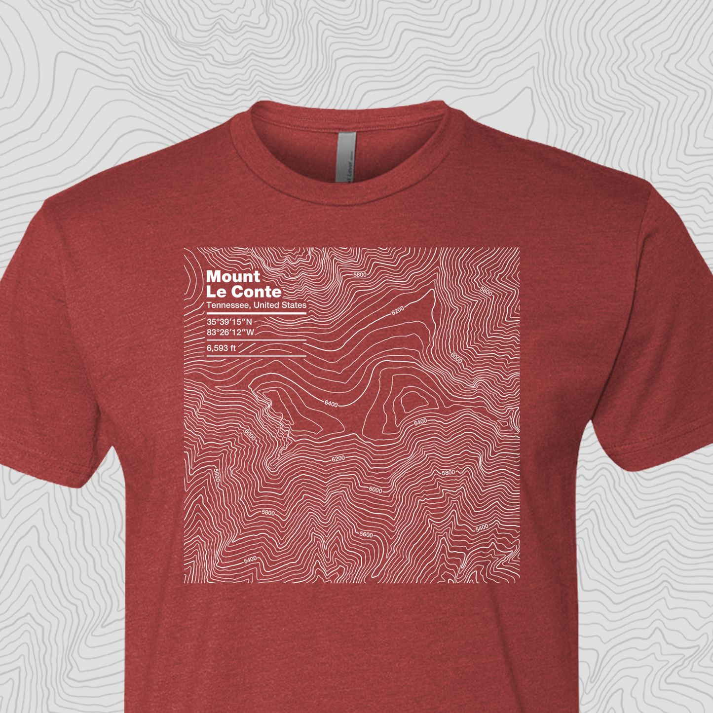 Mount Le Conte, Tennessee - Unisex Tee