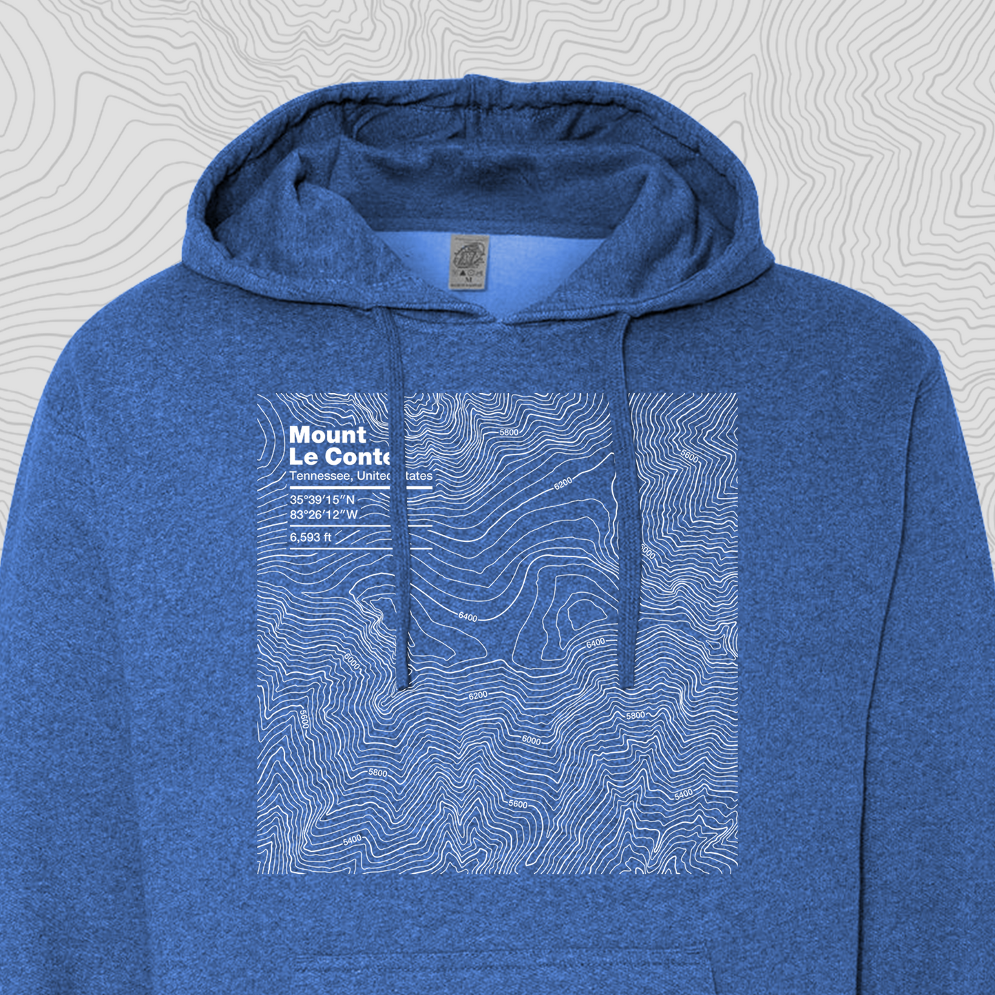 Mount Le Conte, Tennessee - Hooded Sweatshirt