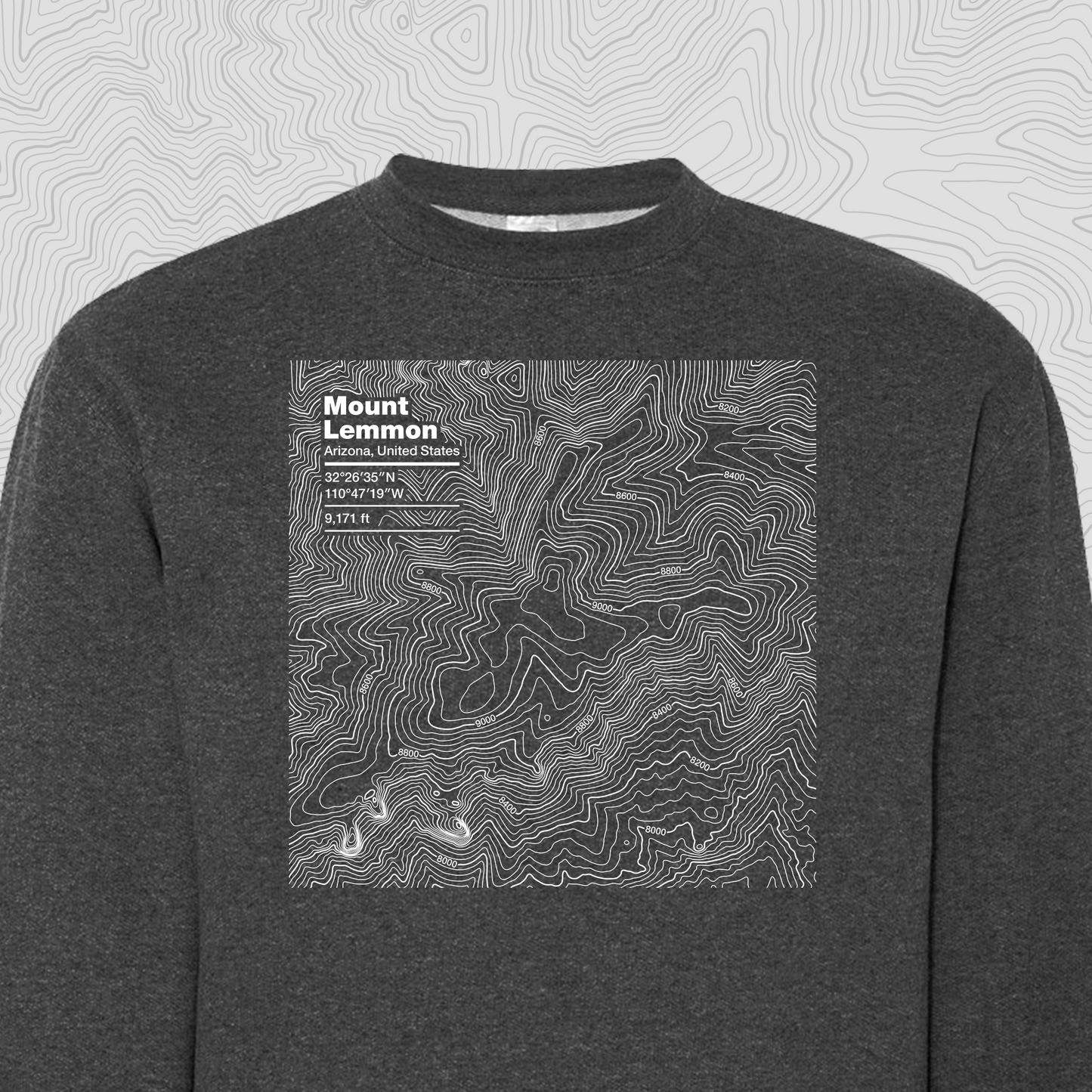 Mount Lemmon, Arizona - Crewneck Sweatshirt