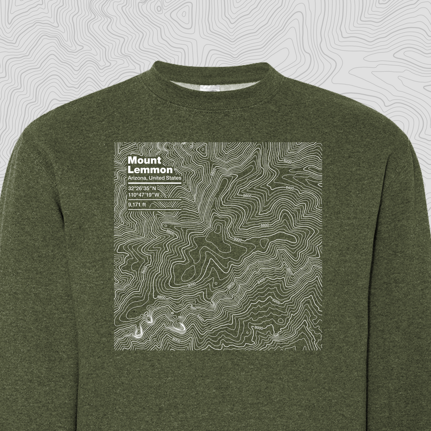 Mount Lemmon, Arizona - Crewneck Sweatshirt