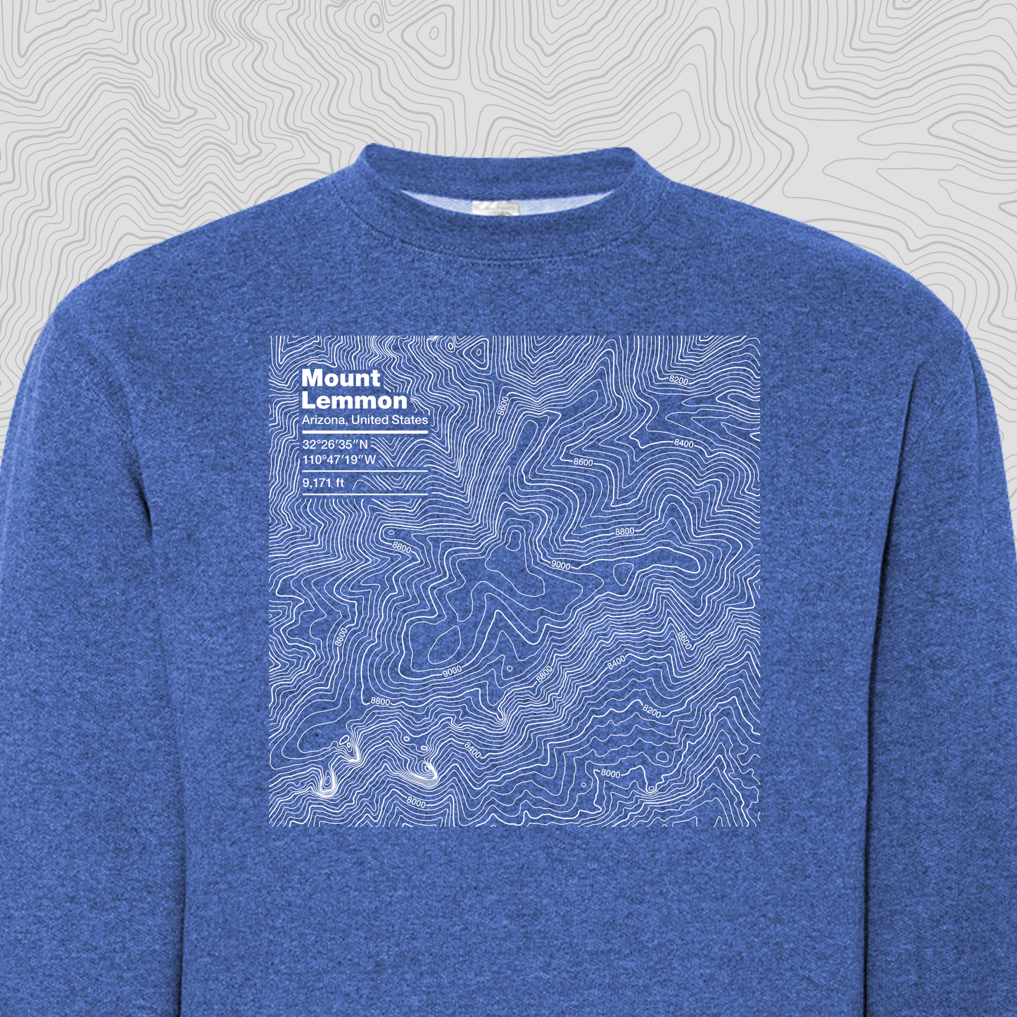 Mount Lemmon, Arizona - Crewneck Sweatshirt