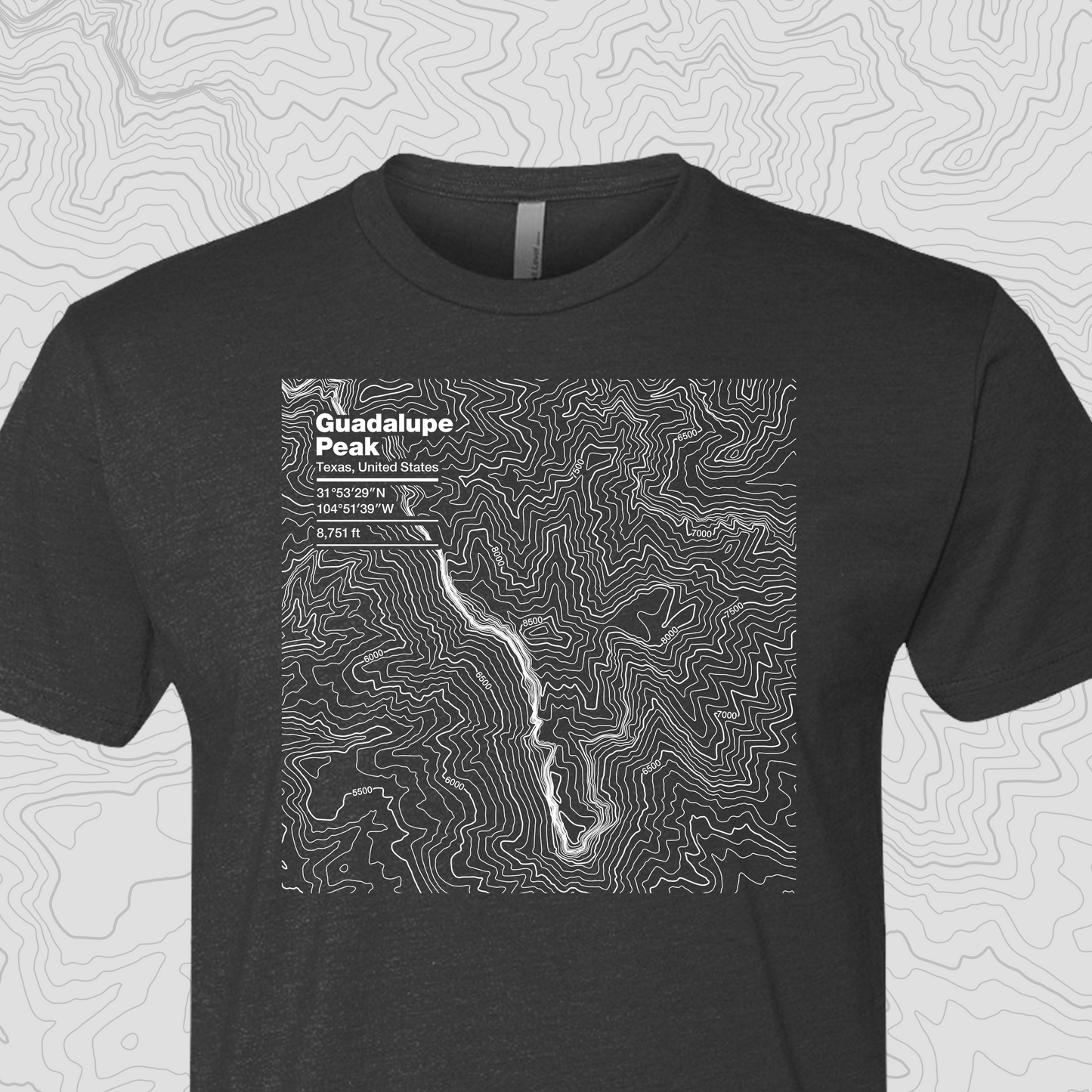 Guadalupe Peak, Texas - Unisex Tee