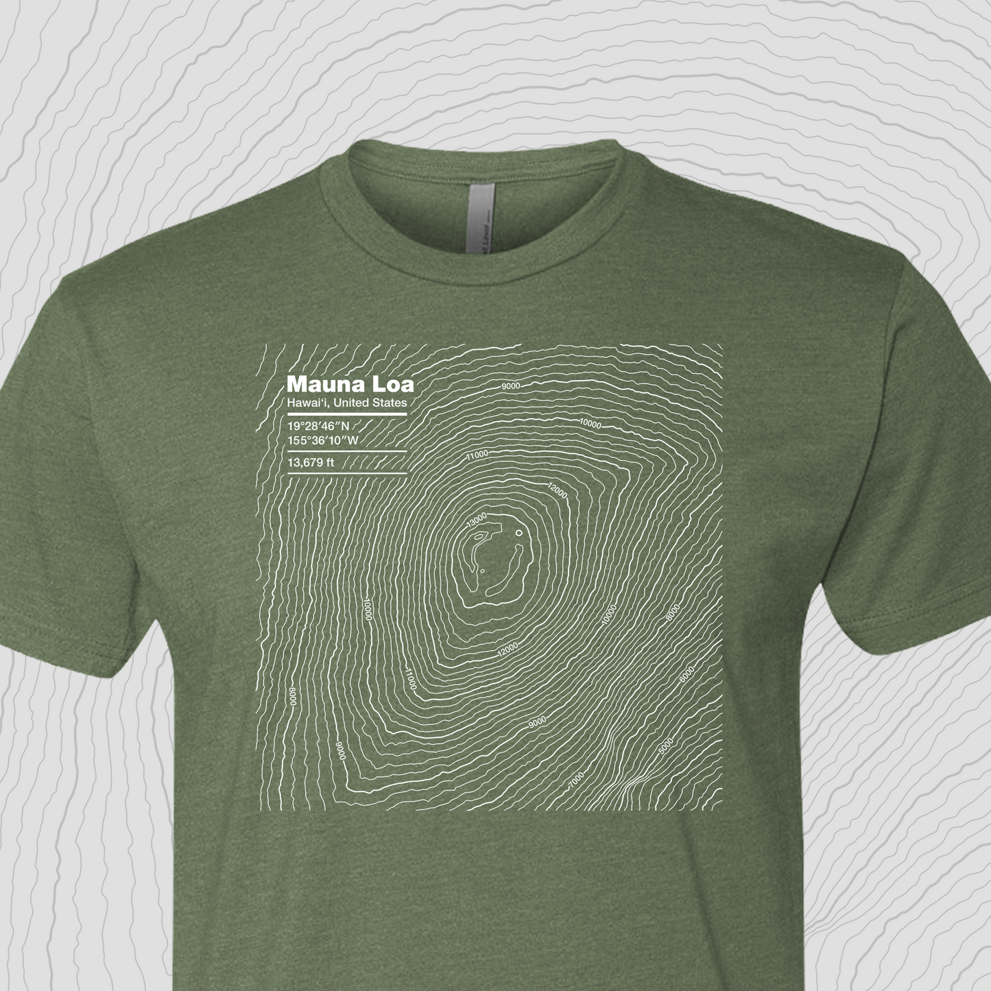 Mauna Loa, Hawaii - Unisex Tee