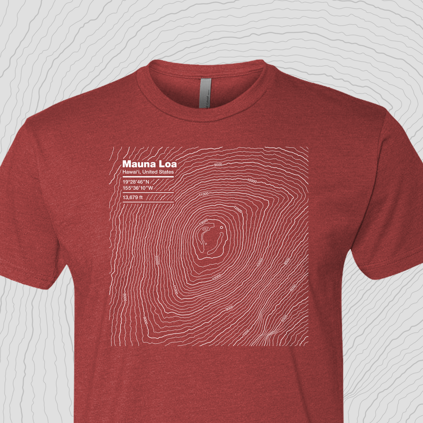 Mauna Loa, Hawaii - Unisex Tee