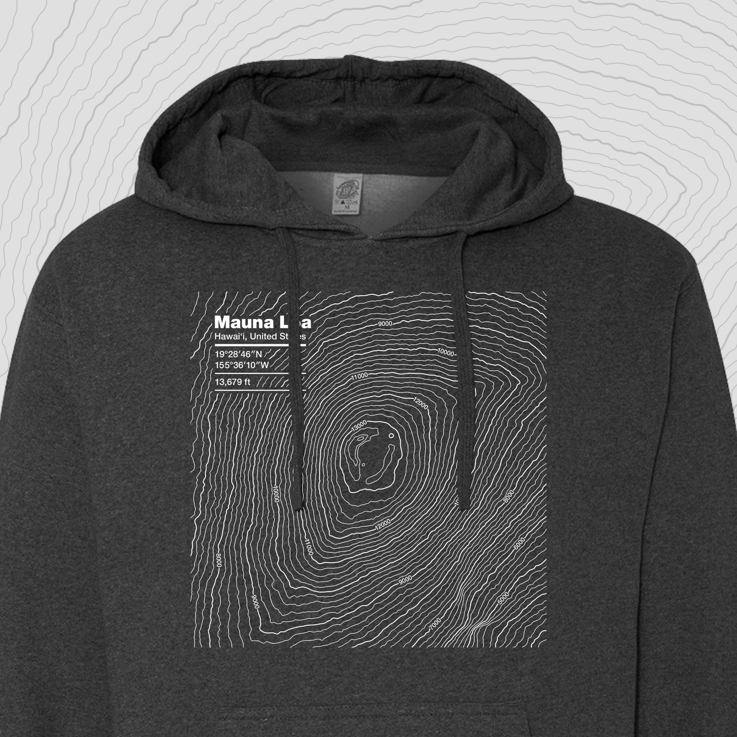 Mauna Loa, Hawaii - Hooded Sweatshirt