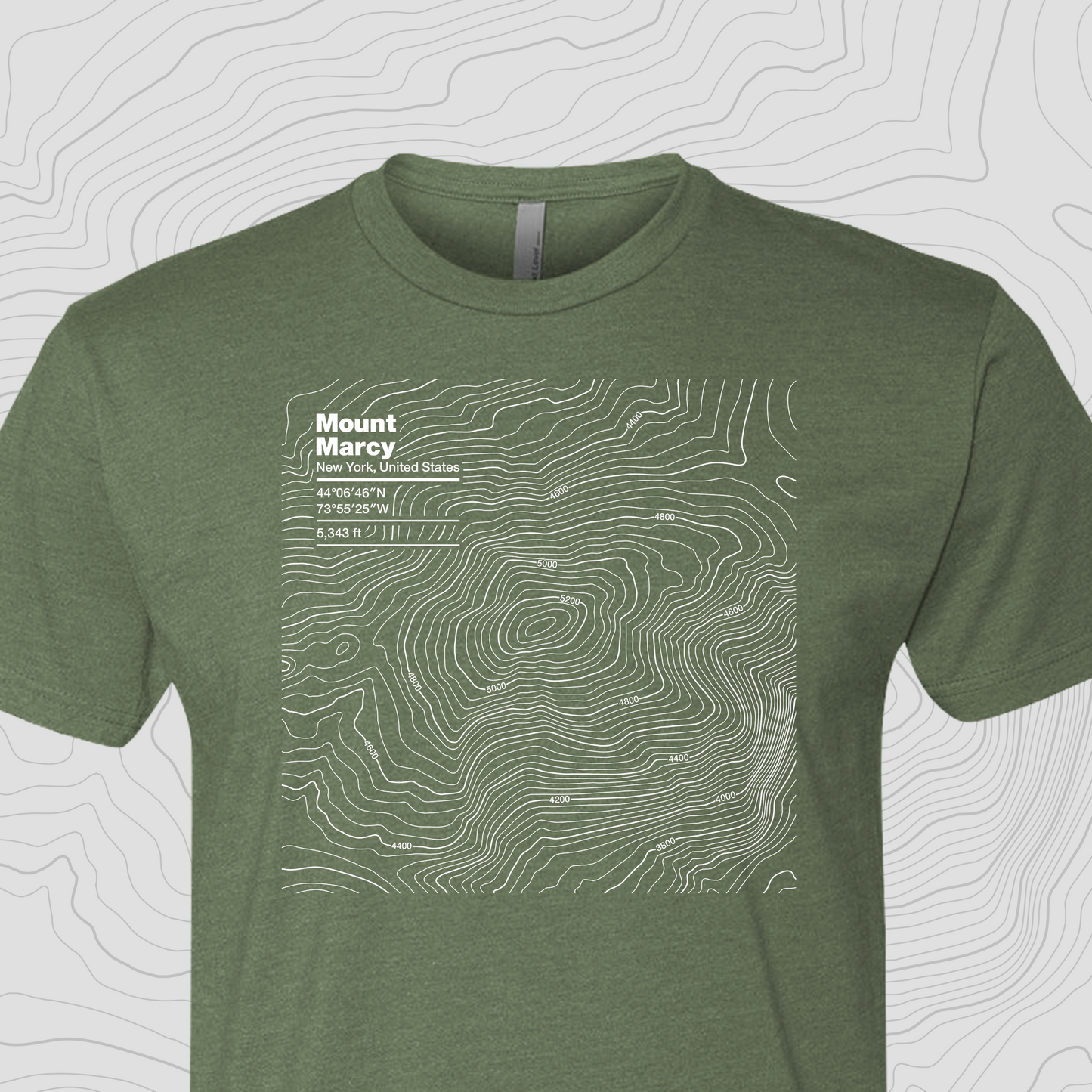 Mount Marcy, New York - Unisex Tee