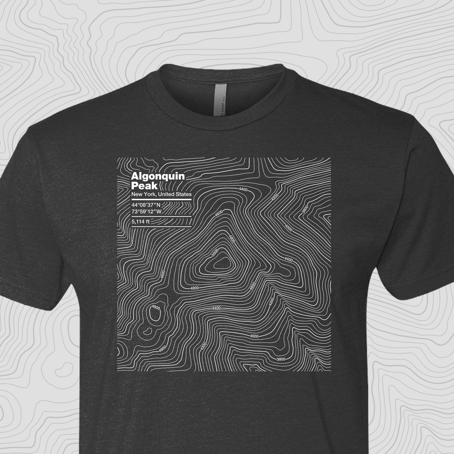 Algonquin Peak, New York - Unisex Tee