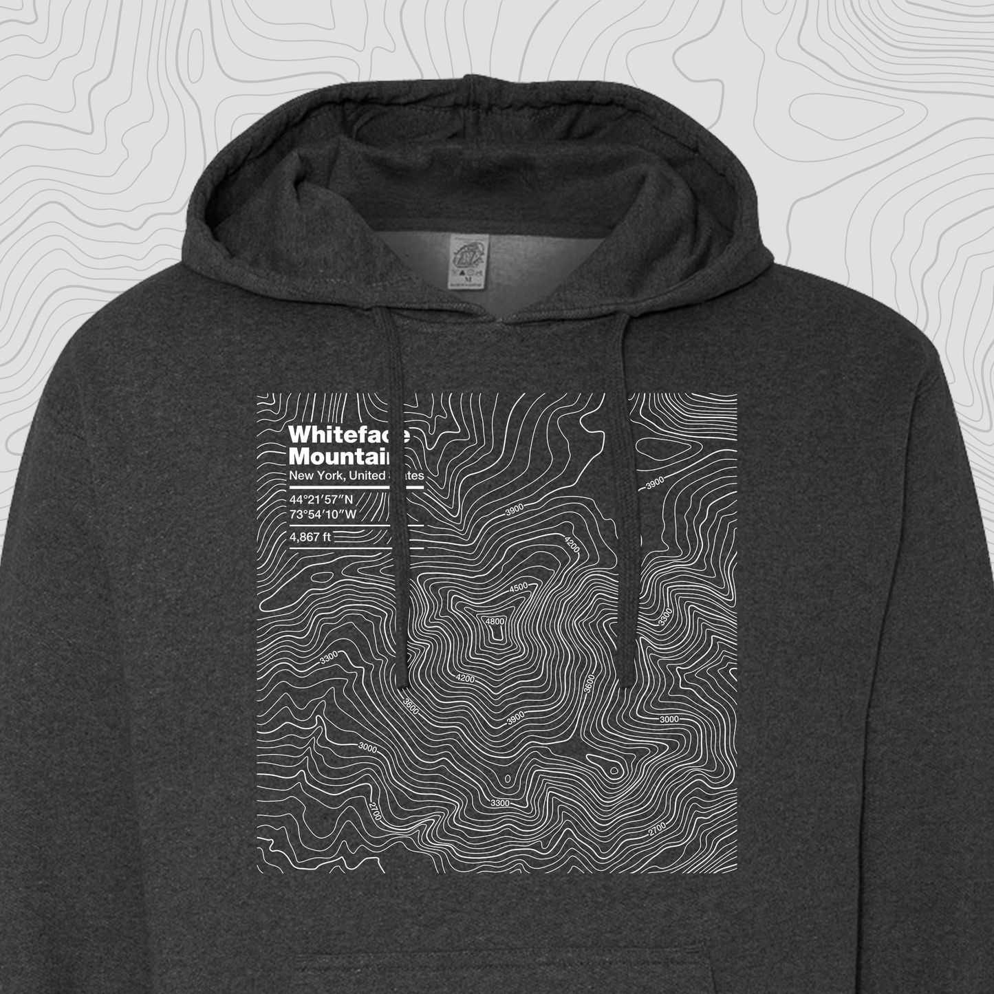 Whiteface Mountain, New York - Hooded Sweatshirt