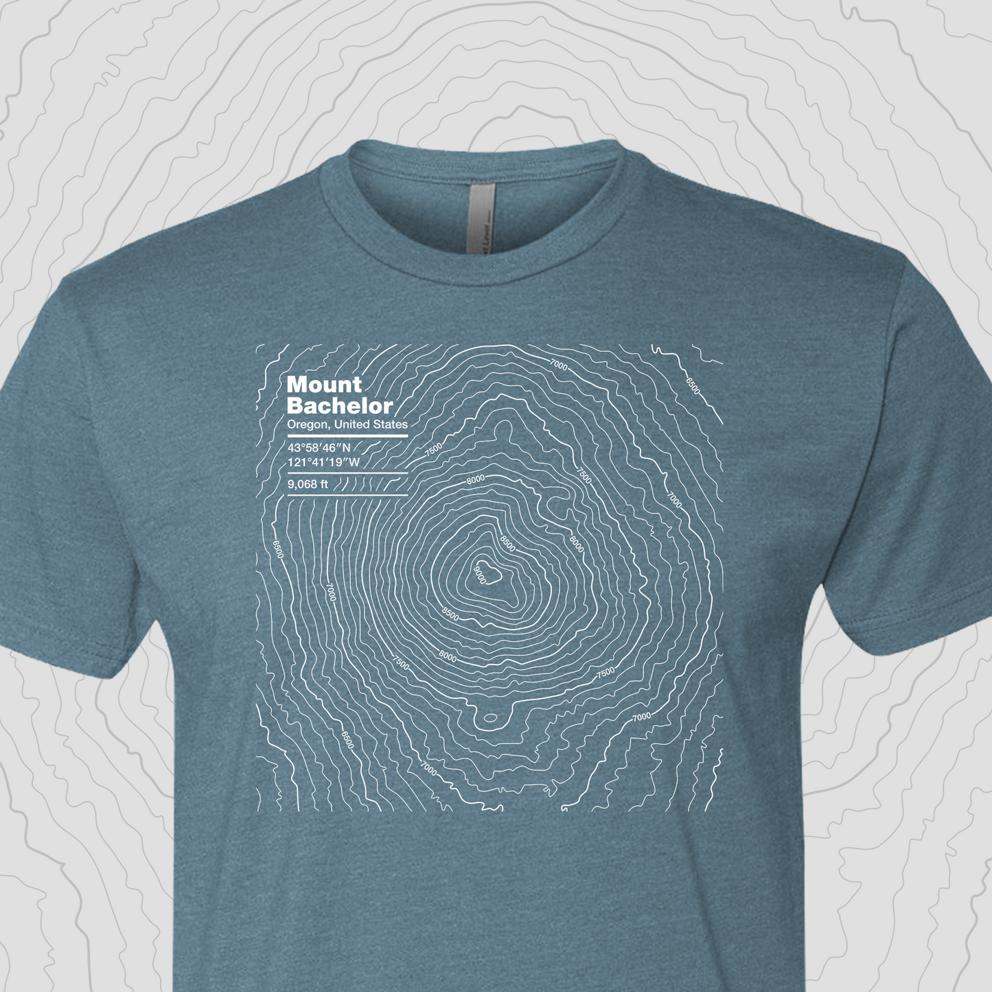 Mount Bachelor, Oregon - Unisex Tee