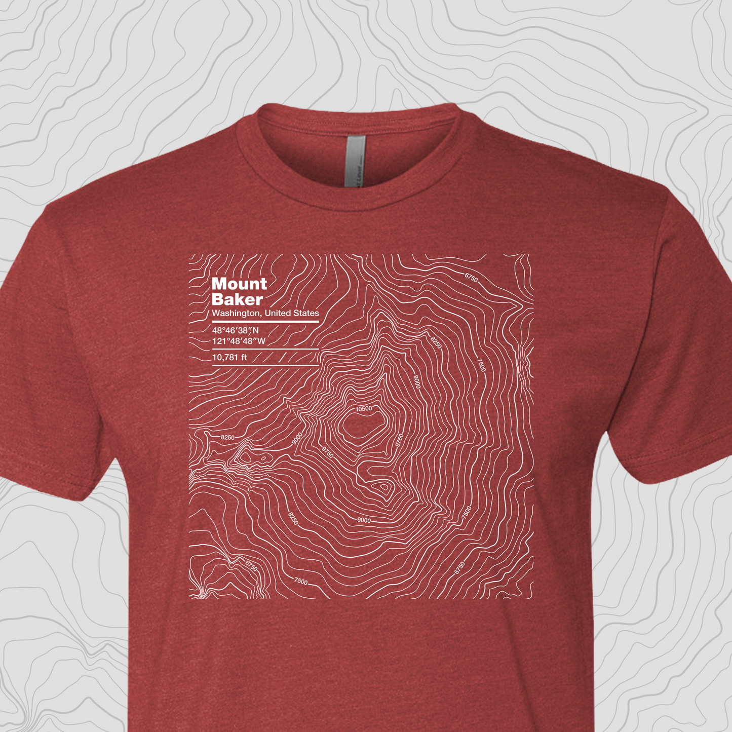 Mount Baker, Washington - Unisex Tee