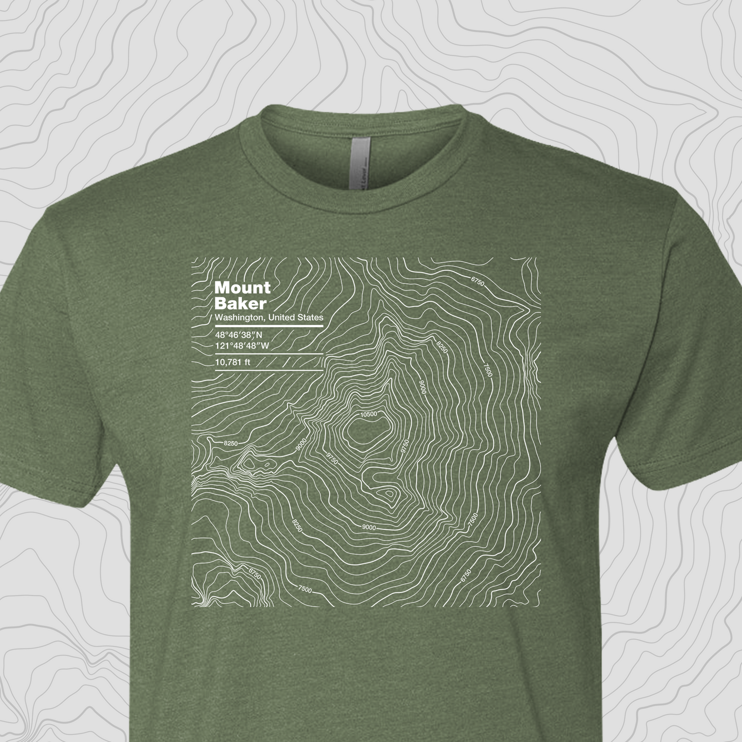 Mount Baker, Washington - Unisex Tee