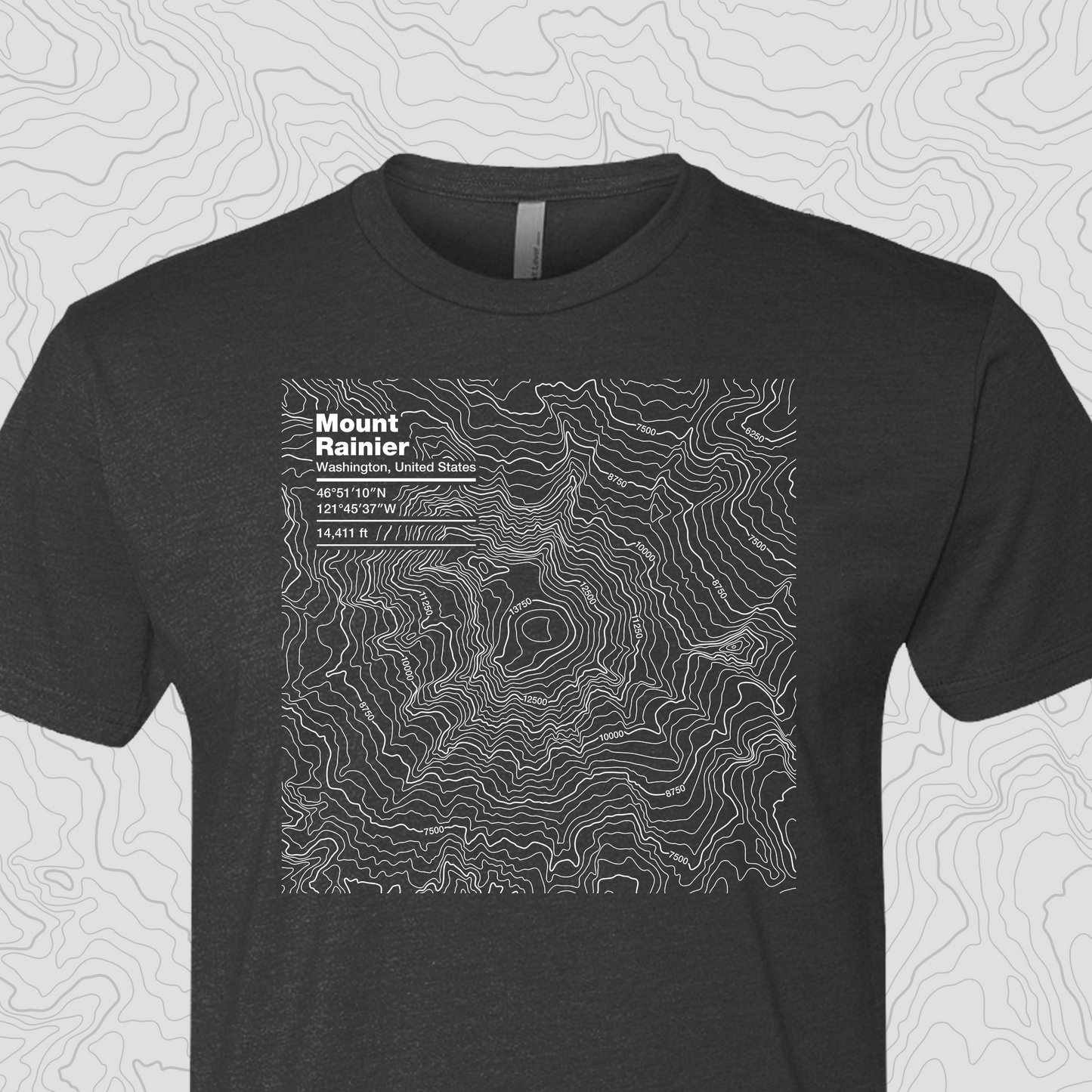 Mount Rainier, Washington - Unisex Tee