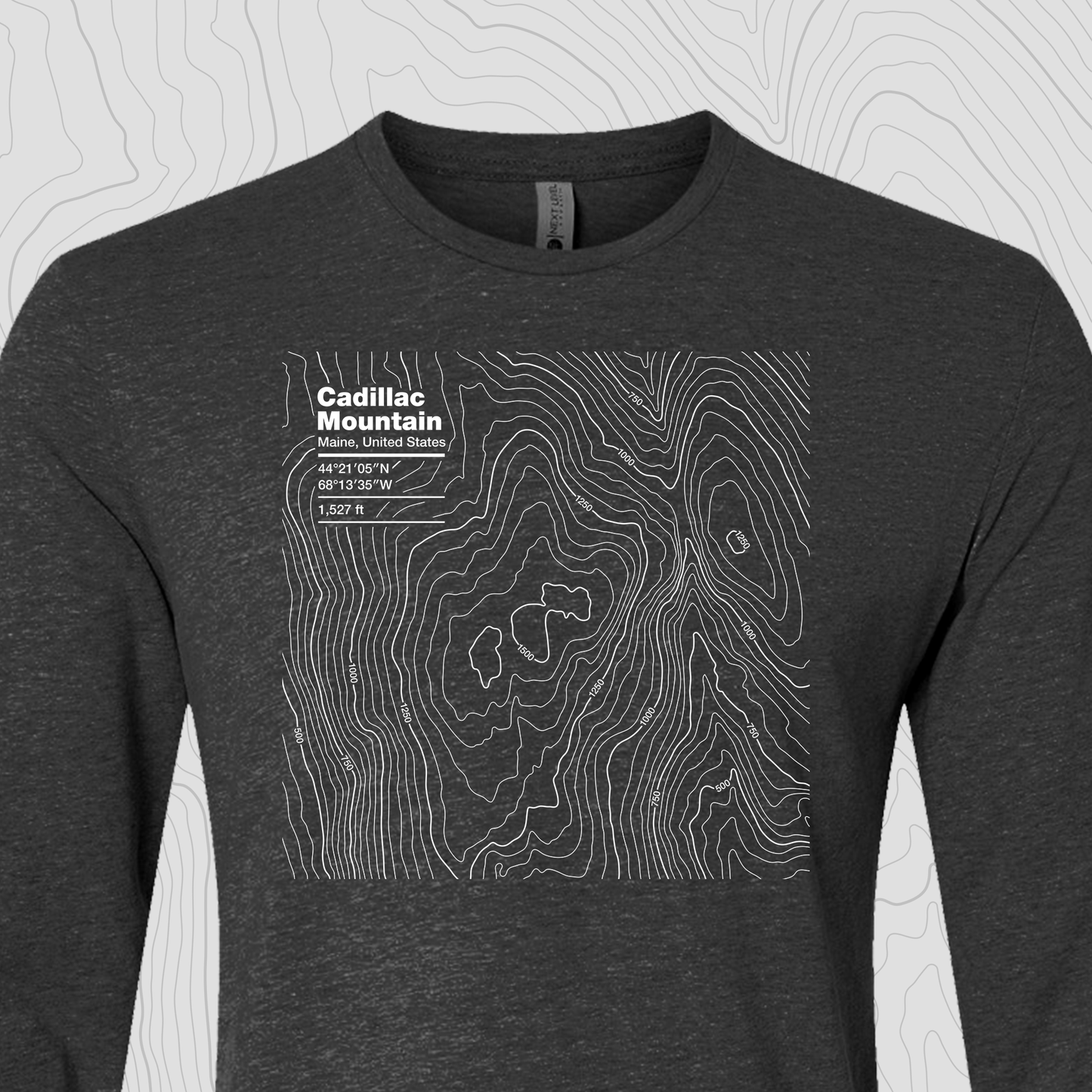 Cadillac Mountain, Maine - Unisex Long Sleeve Tee