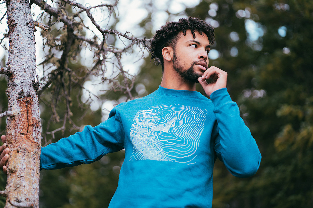Mount Mitchell, North Carolina - Crewneck Sweatshirt