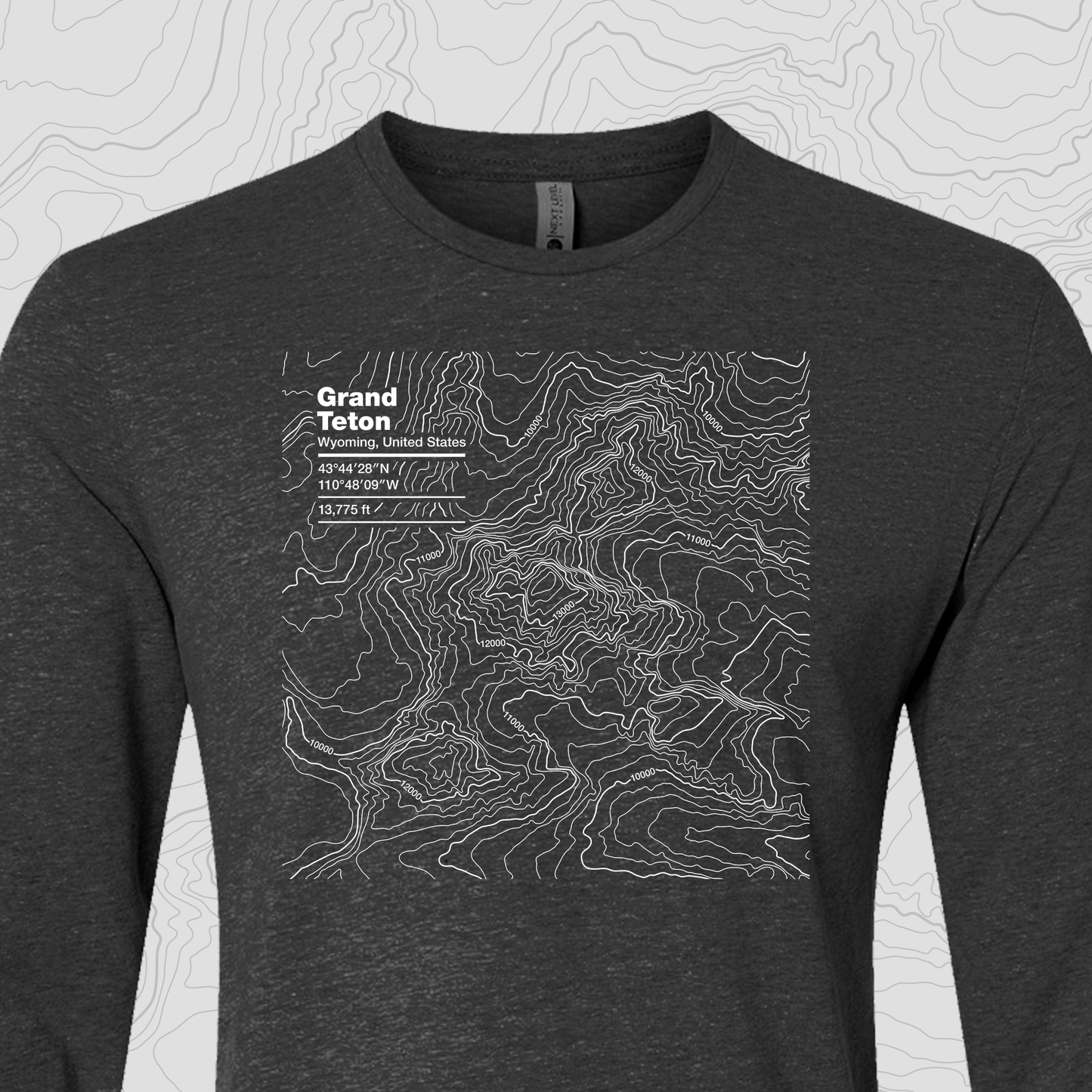 Grand Teton, Wyoming - Unisex Long Sleeve Tee