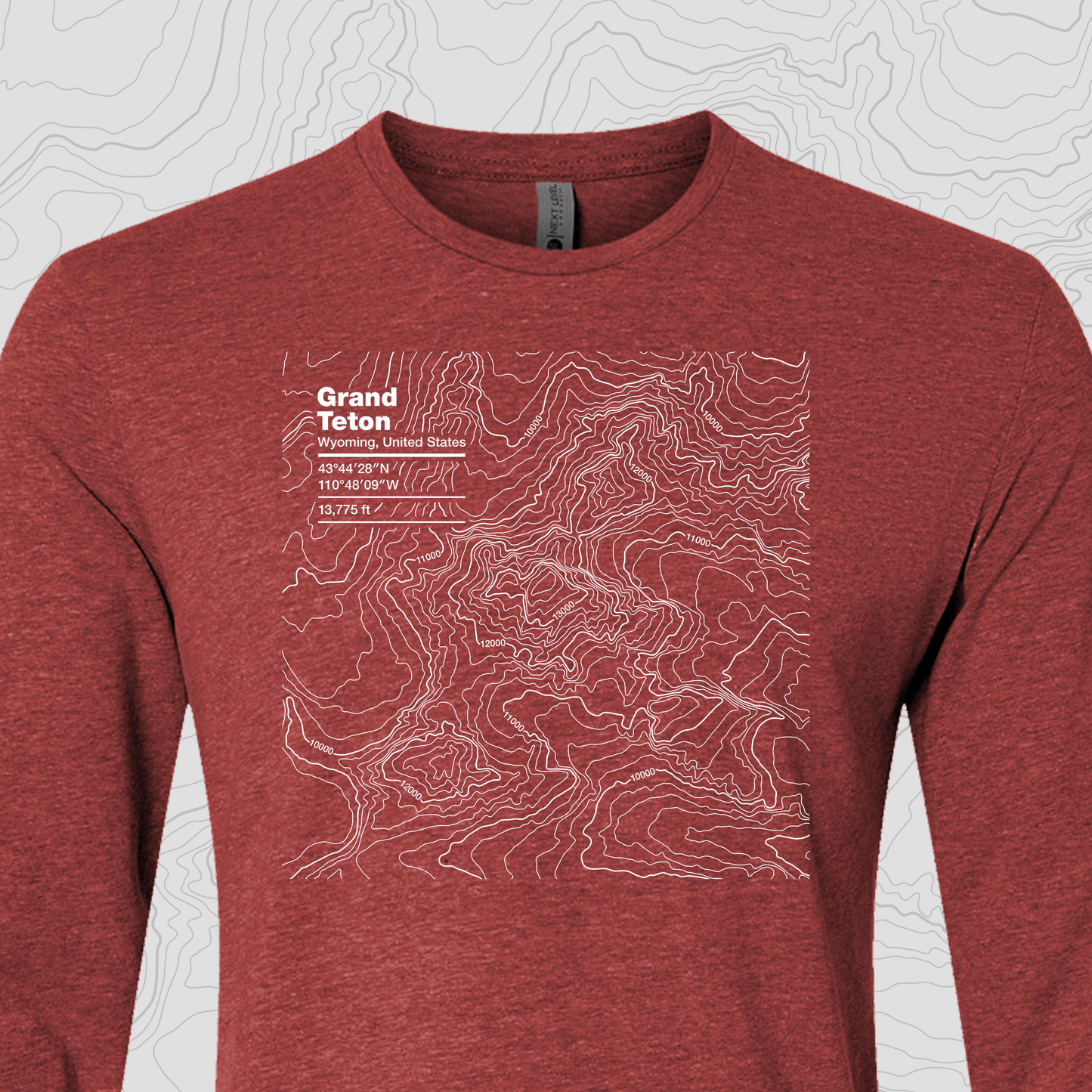 Grand Teton, Wyoming - Unisex Long Sleeve Tee