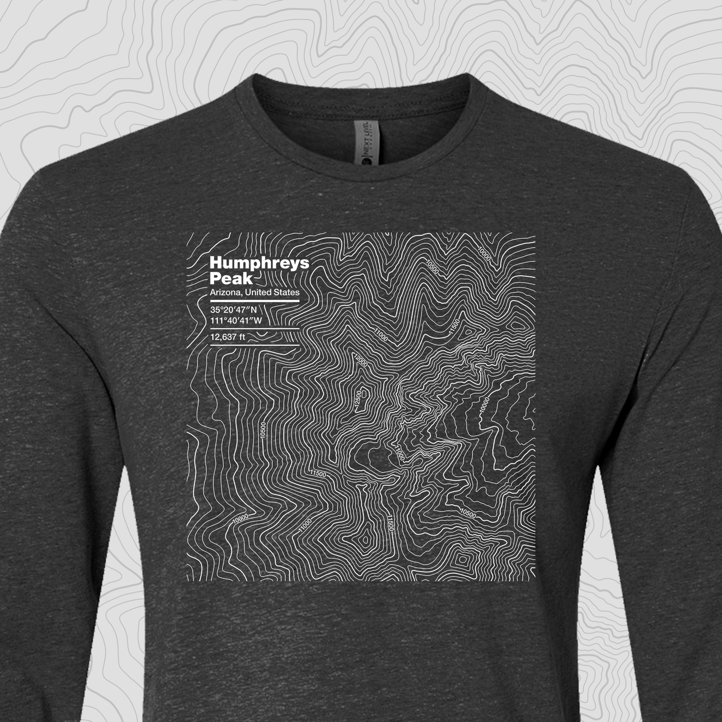 Humphreys Peak, Arizona - Unisex Long Sleeve Tee