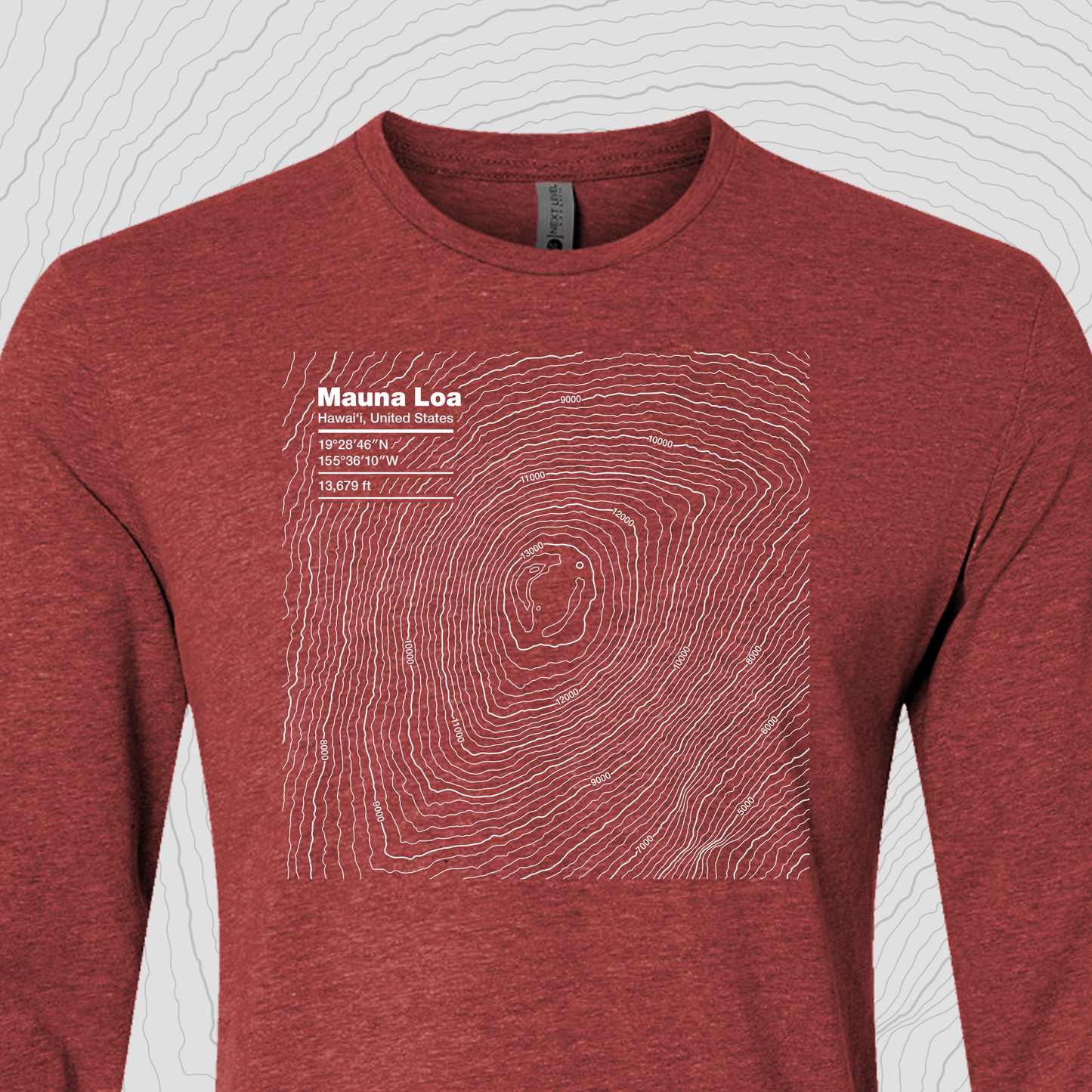 Mauna Loa, Hawaii - Unisex Long Sleeve Tee
