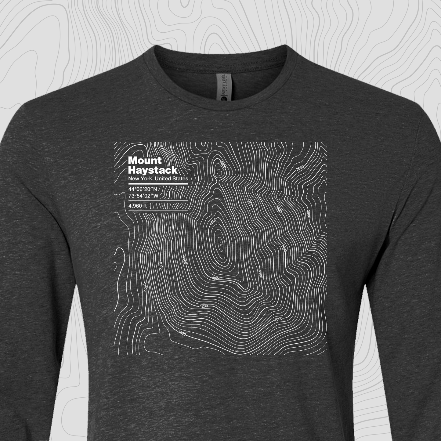 Mount Haystack, New York - Unisex Long Sleeve Tee