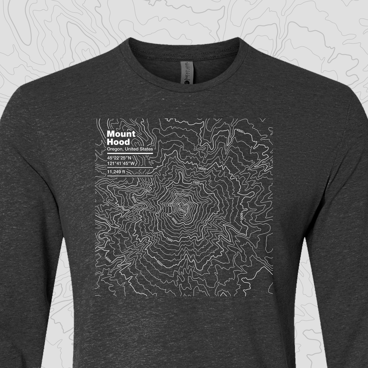 Mount Hood, Oregon - Unisex Long Sleeve Tee