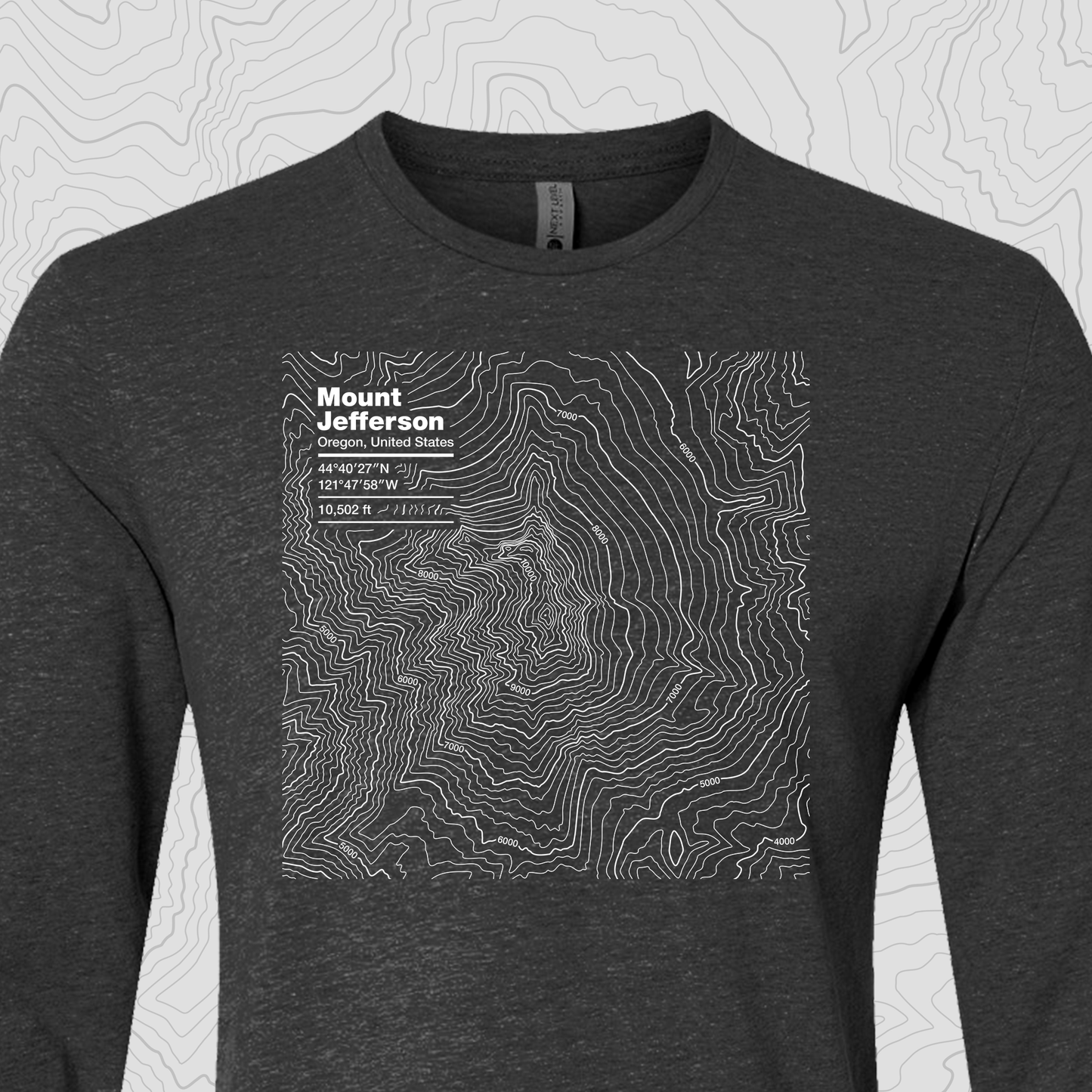 Mount Jefferson, Oregon - Unisex Long Sleeve Tee
