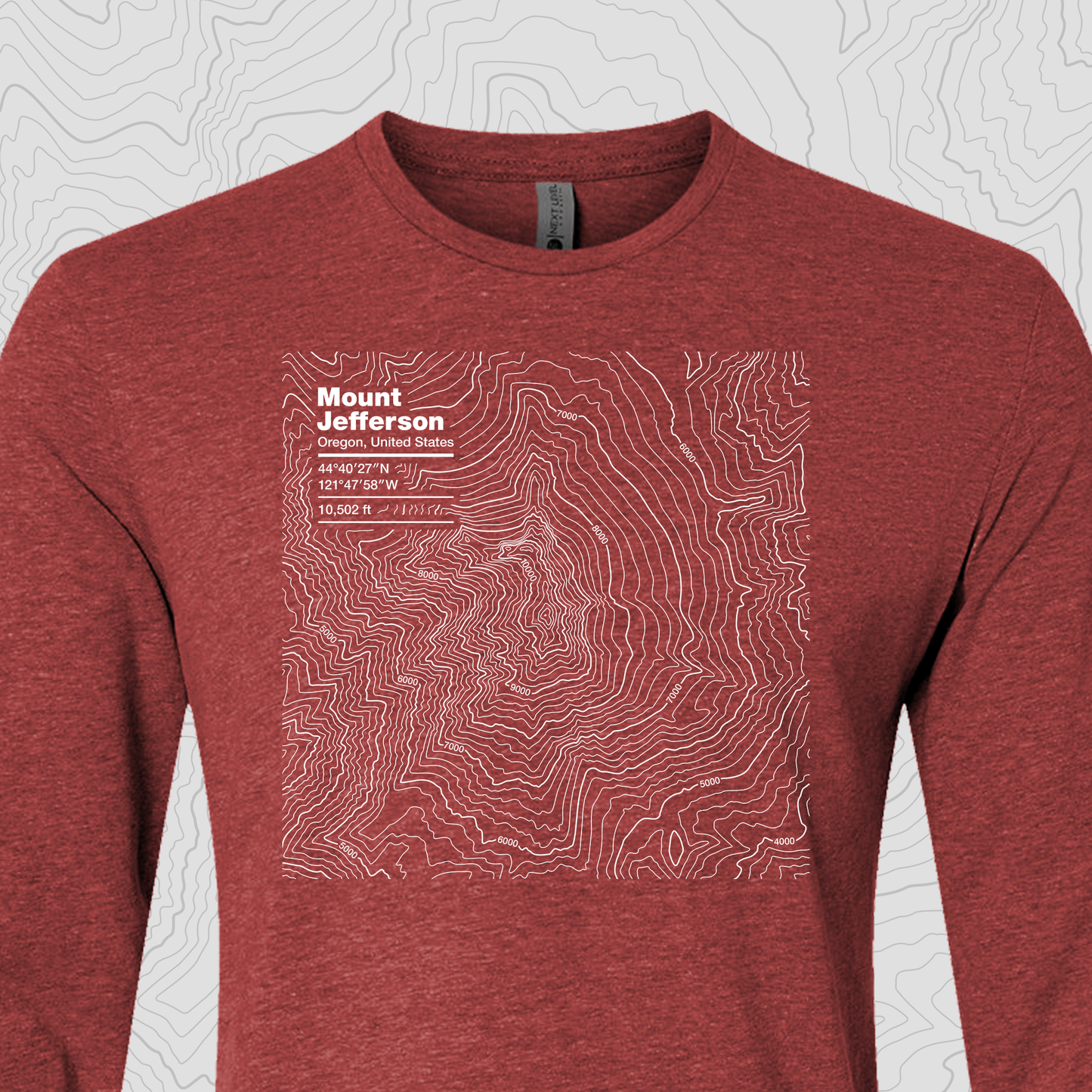 Mount Jefferson, Oregon - Unisex Long Sleeve Tee