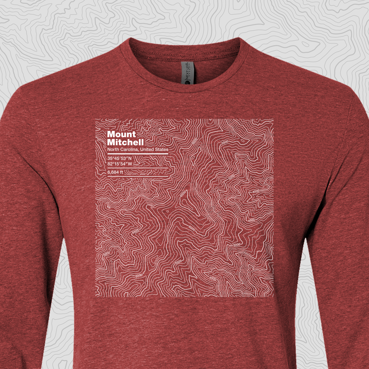 Mount Mitchell, North Carolina - Unisex Long Sleeve Tee