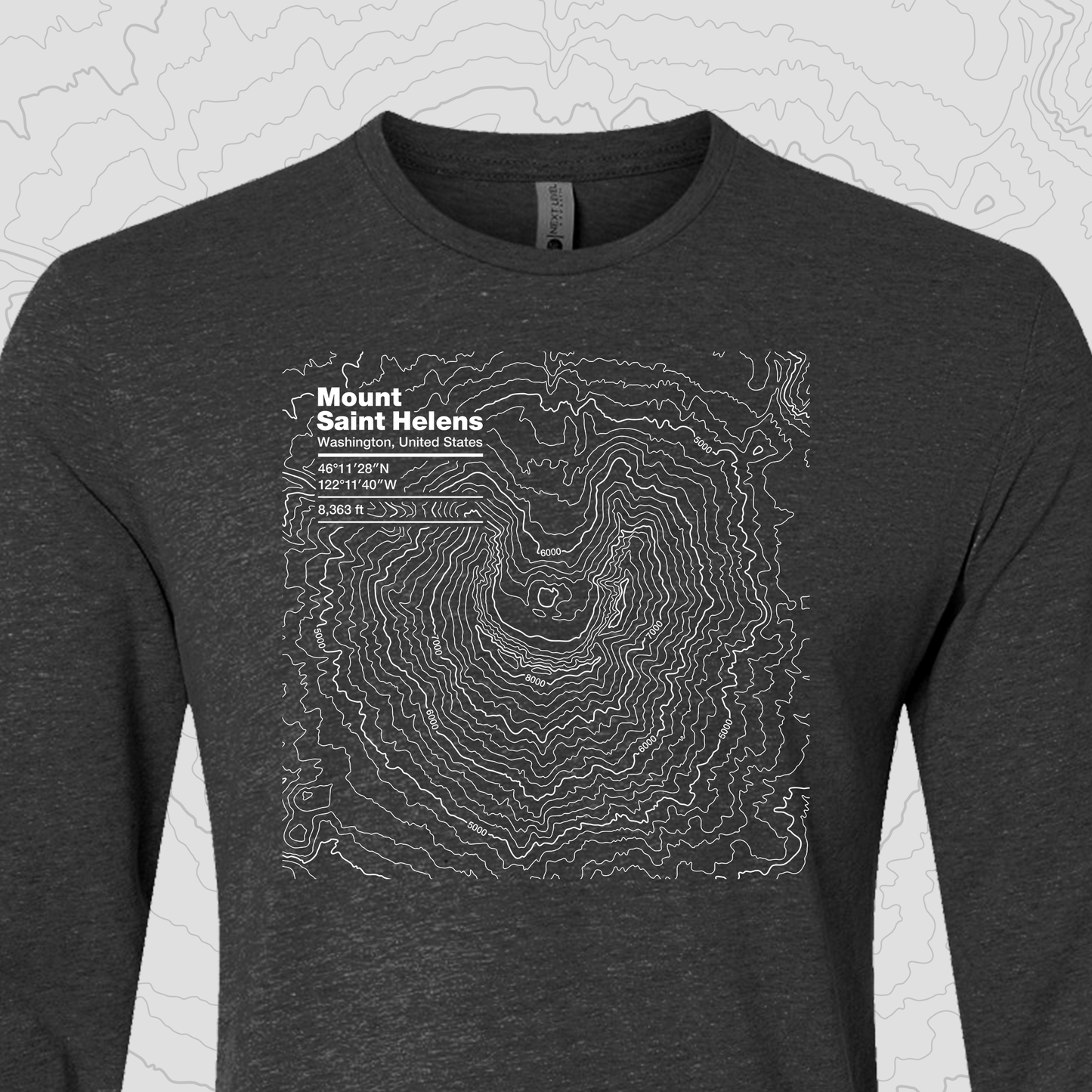 Mount Saint Helens, Washington - Unisex Long Sleeve Tee