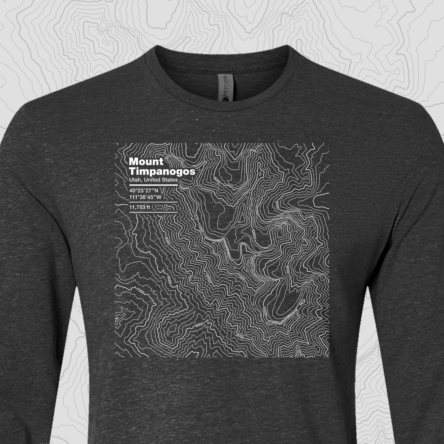Mount Timpanogos, Utah - Unisex Long Sleeve Tee