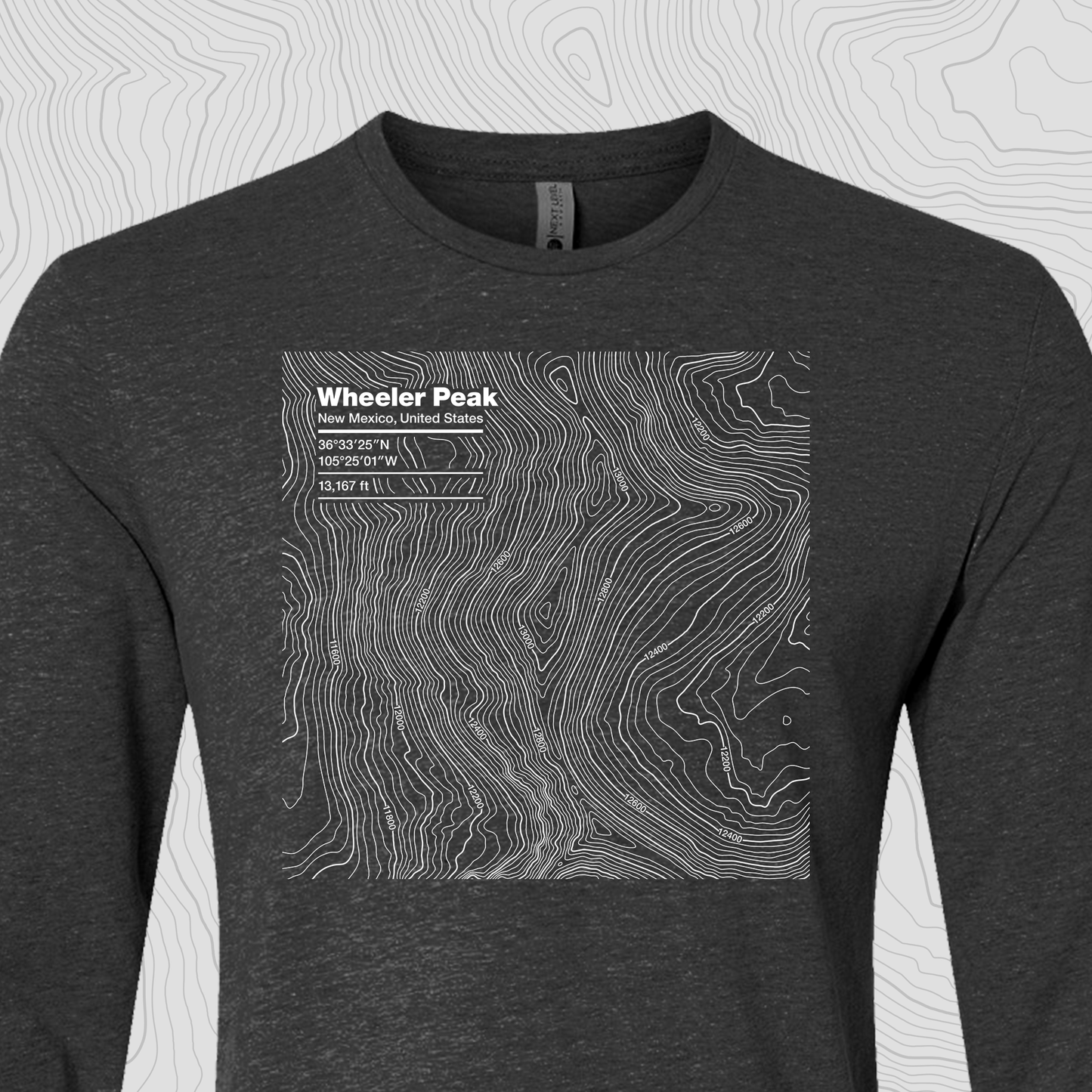 Wheeler Peak, New Mexico - Unisex Long Sleeve Tee