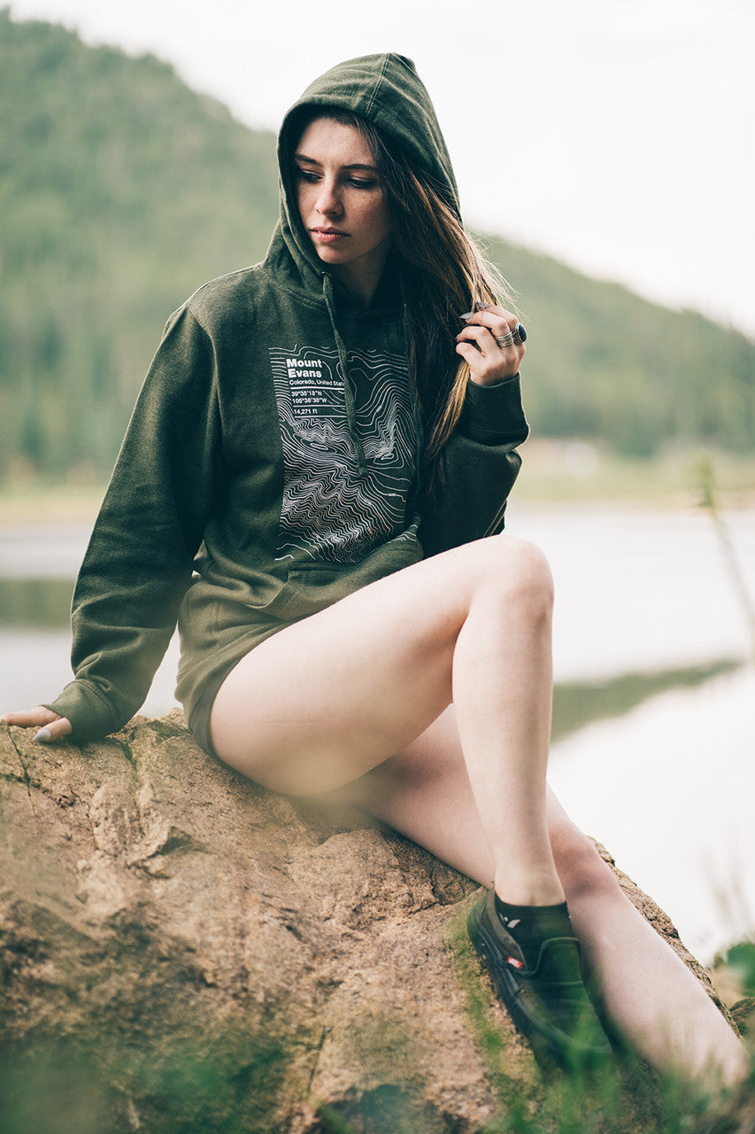 Kuwohi, Great Smoky Mountains National Park - Hooded Sweatshirt