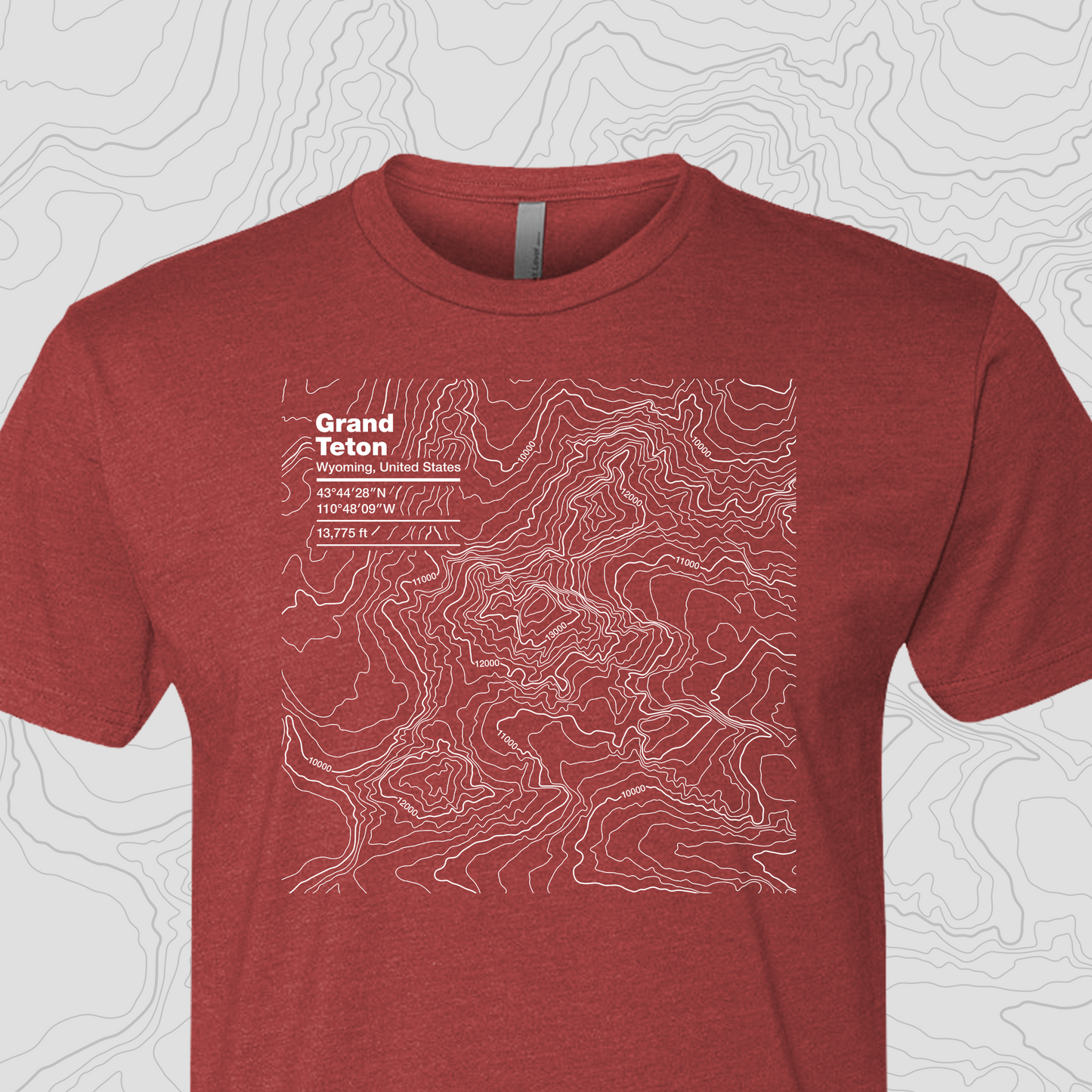 Grand Teton, Wyoming - Unisex Tee