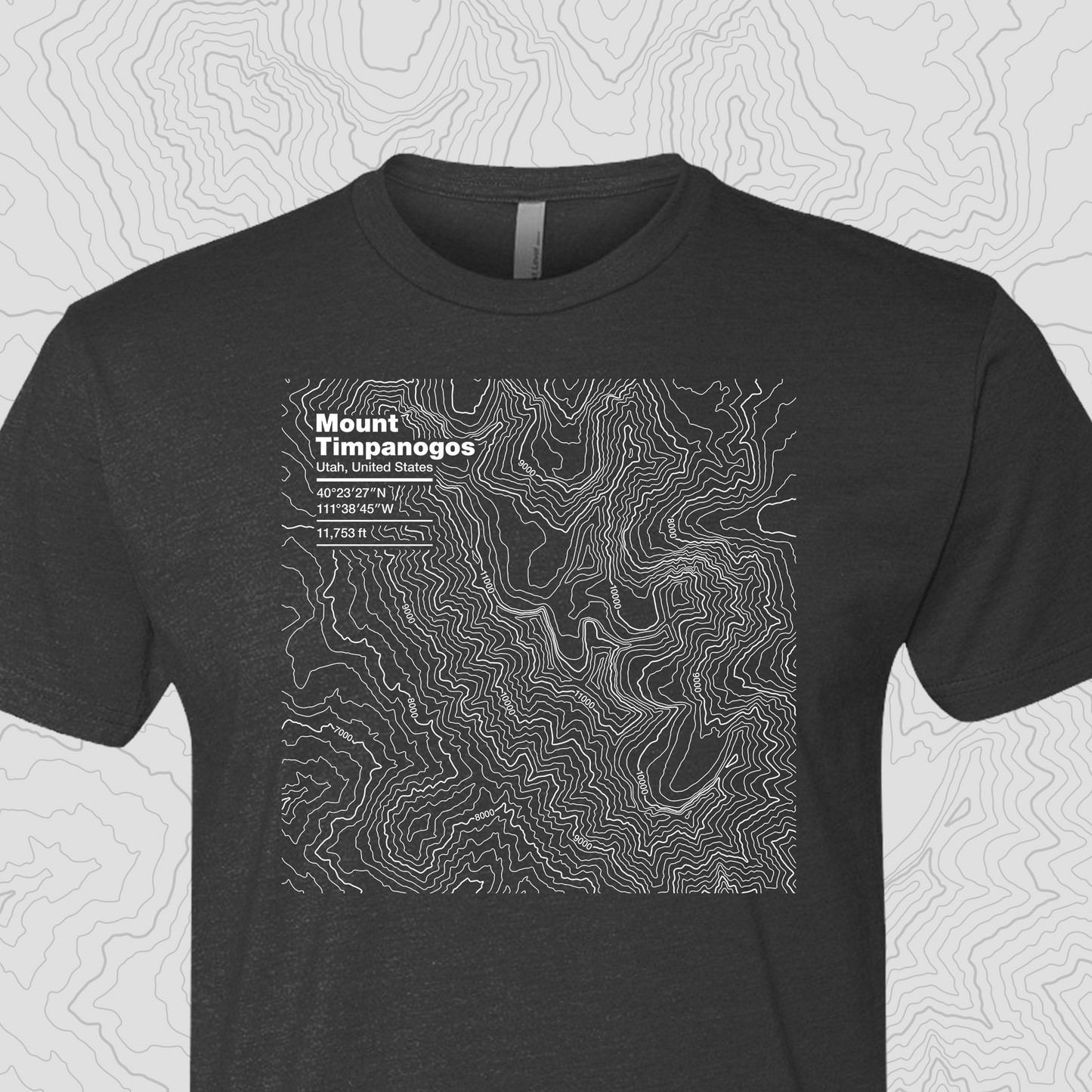 Mount Timpanogos, Utah - Unisex Tee