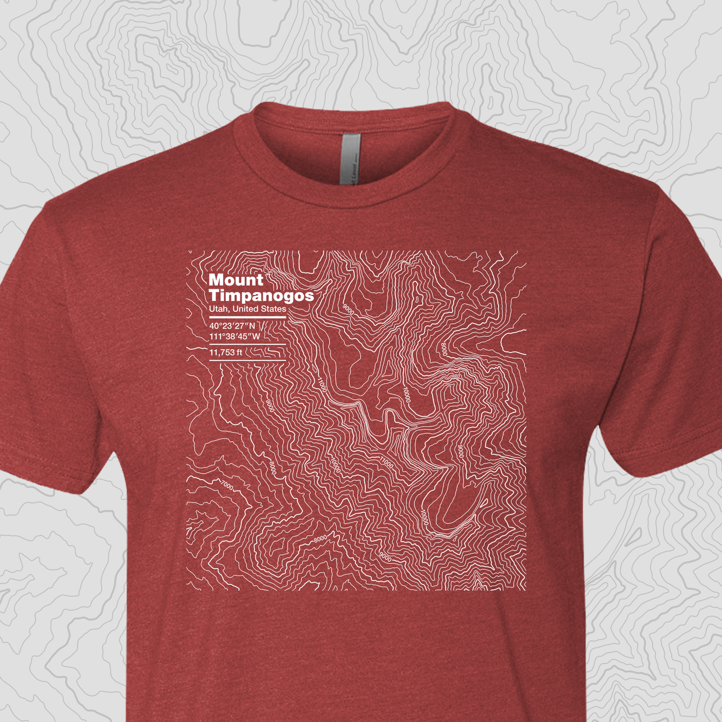 Mount Timpanogos, Utah - Unisex Tee