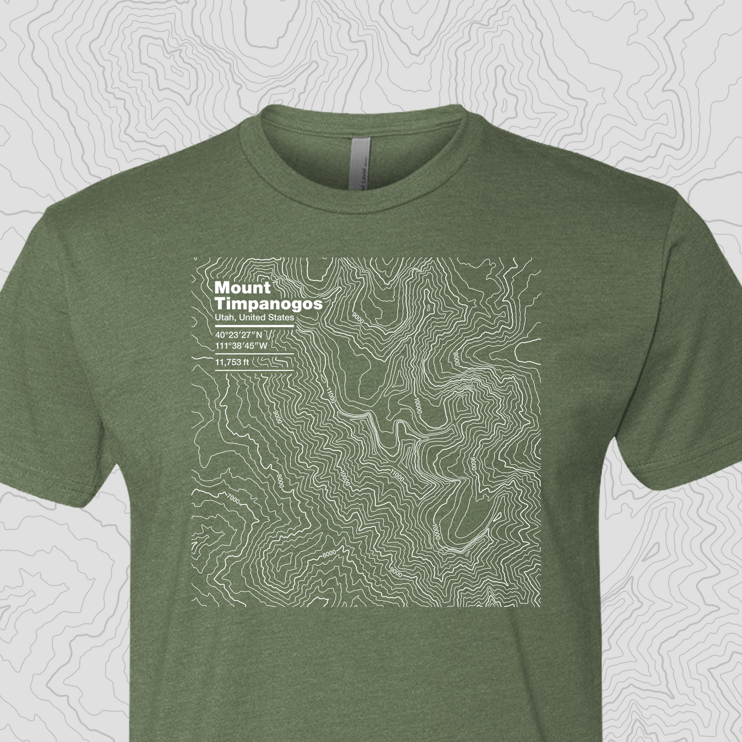 Mount Timpanogos, Utah - Unisex Tee