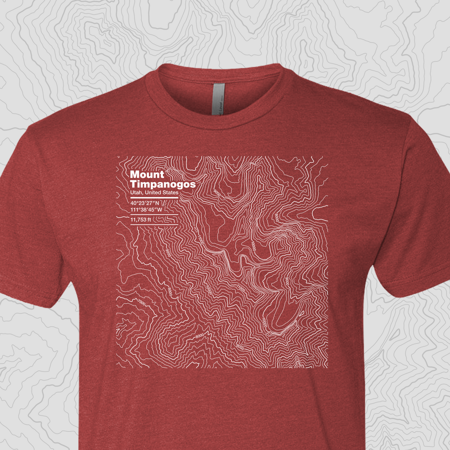 Mount Timpanogos, Utah - Unisex Tee