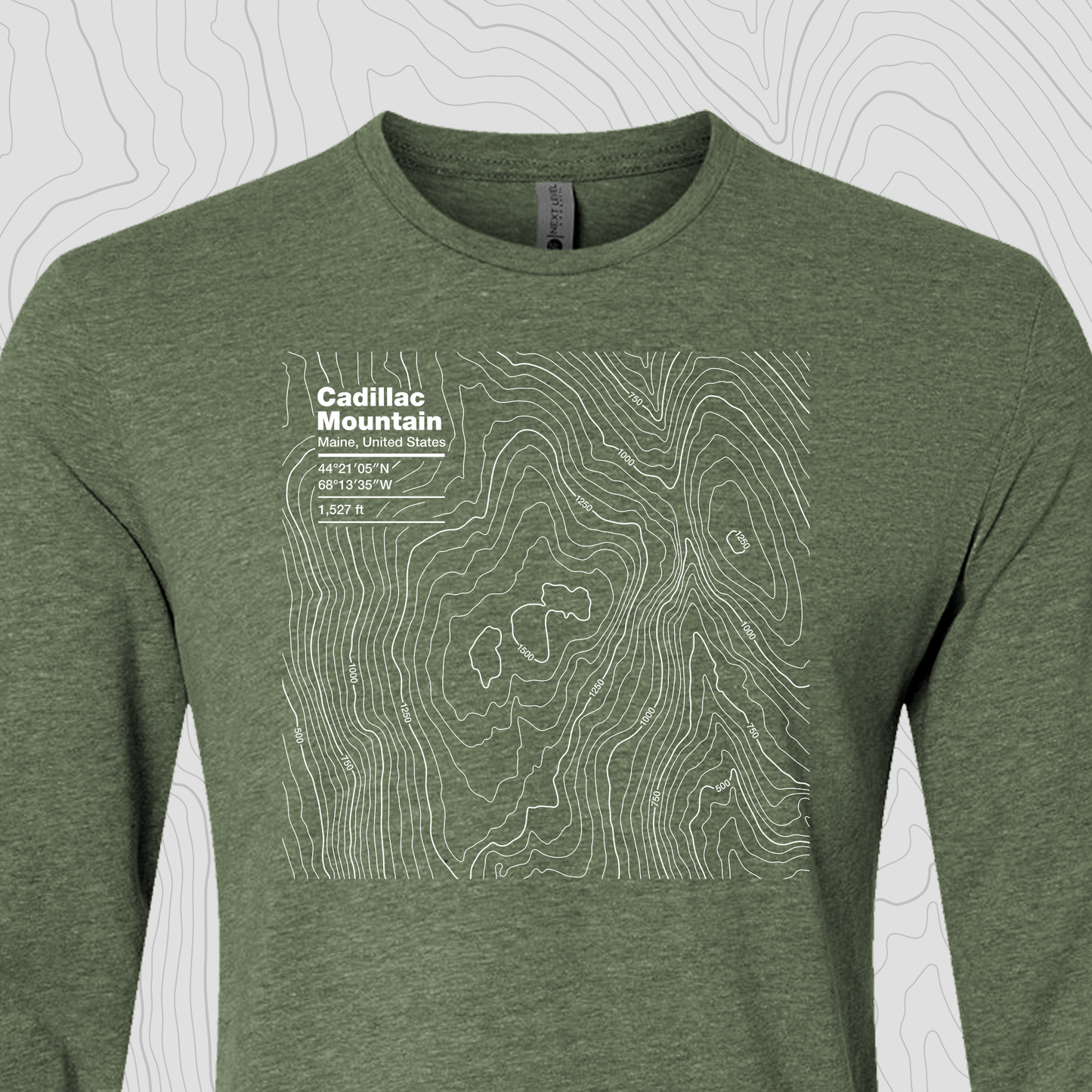 Cadillac Mountain, Maine - Unisex Long Sleeve Tee